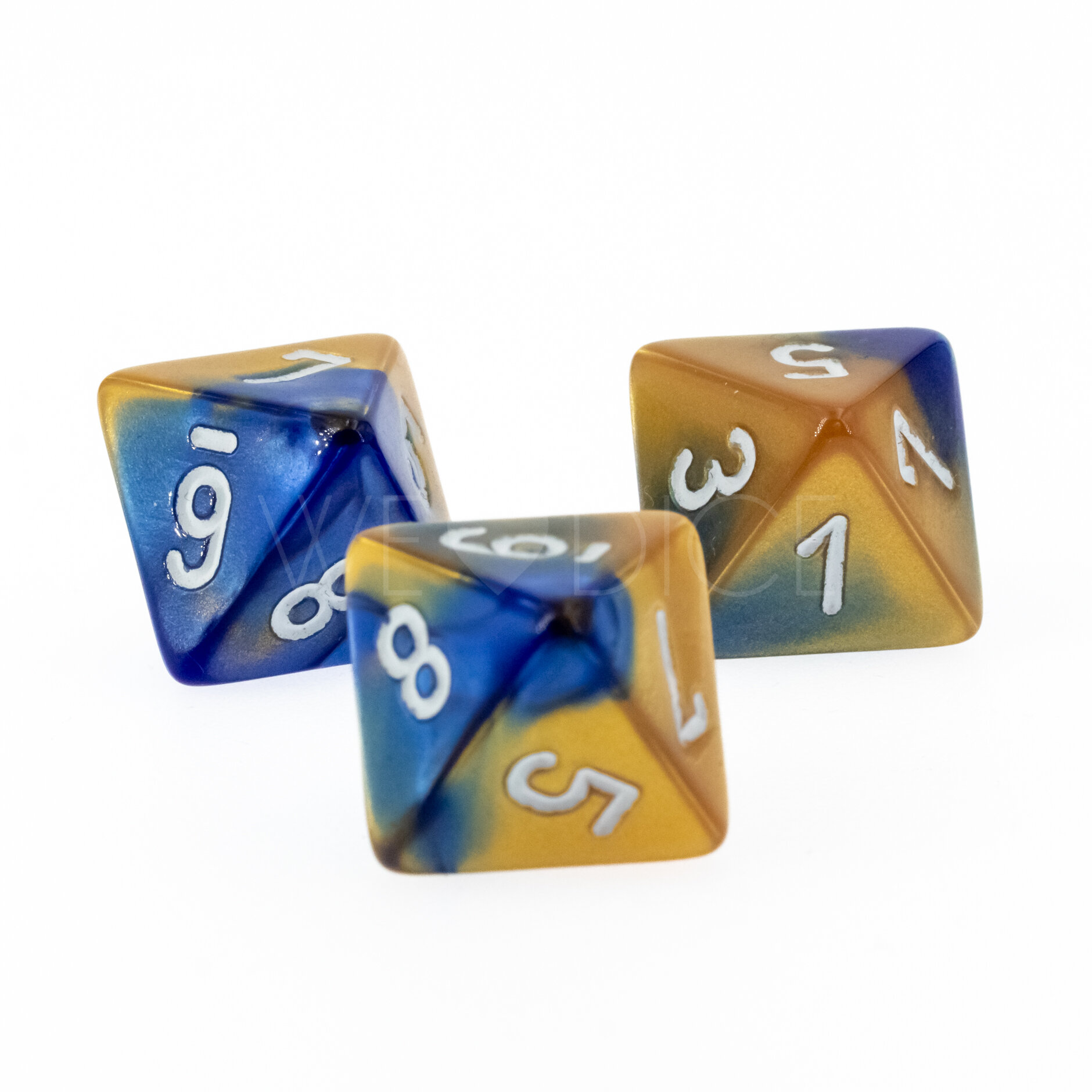 Gemini® Blau-Gold / weiß  W8 