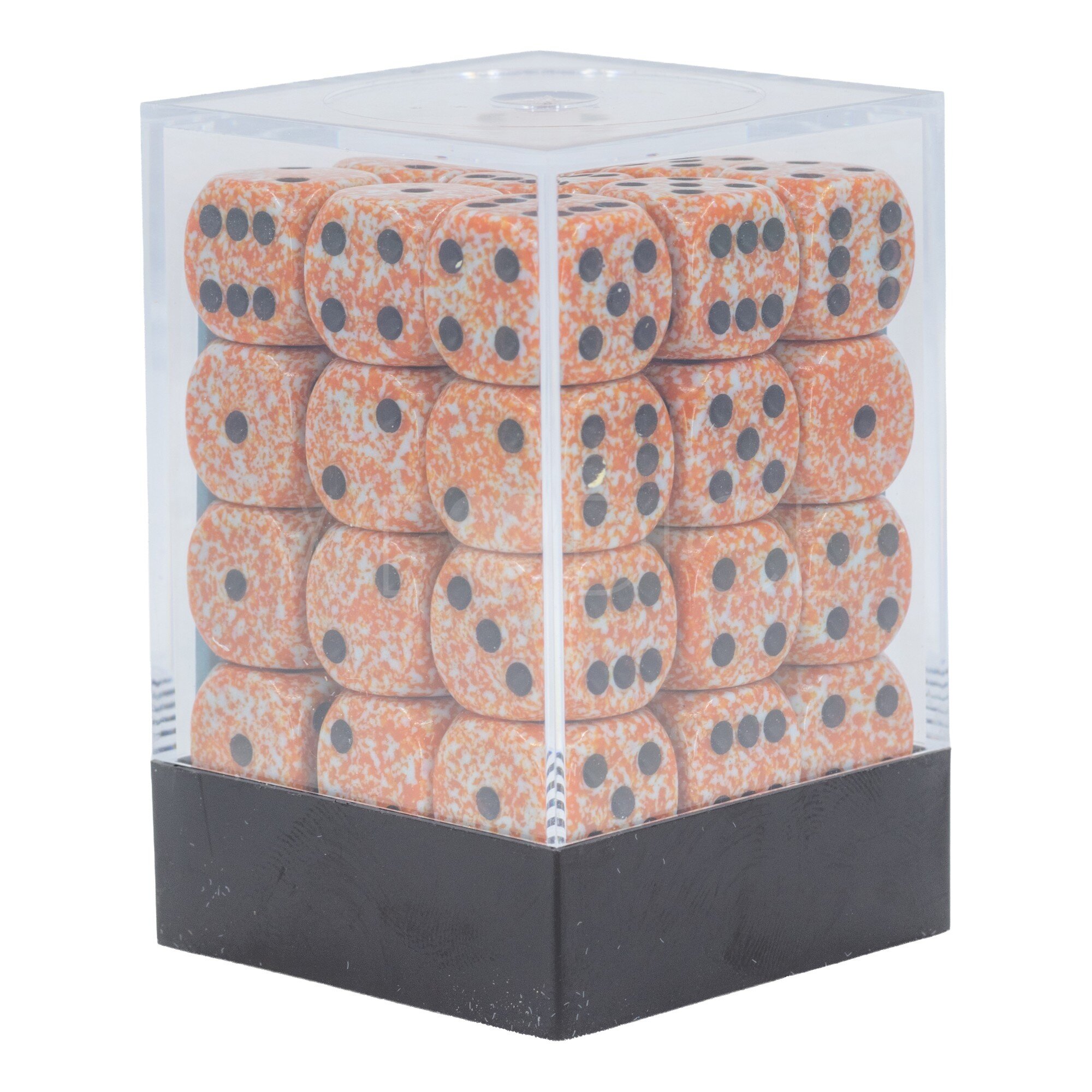 Speckled® Rust / black 12mm W6 Würfel Set (36 Würfel)