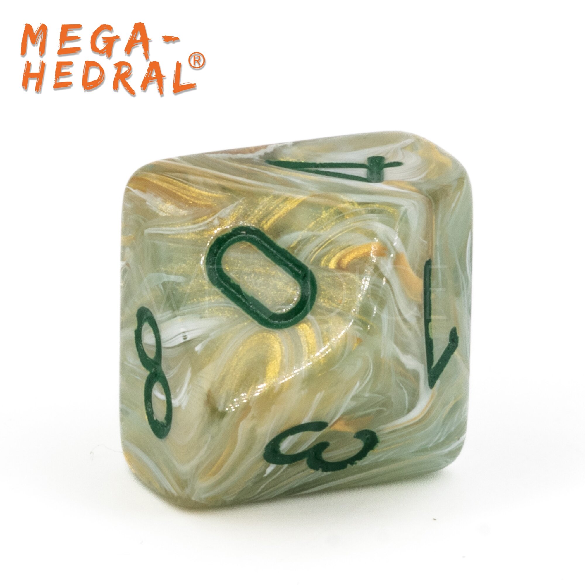 Marble  Grün / Dunkelgrün Mega-hedral™  W10 
