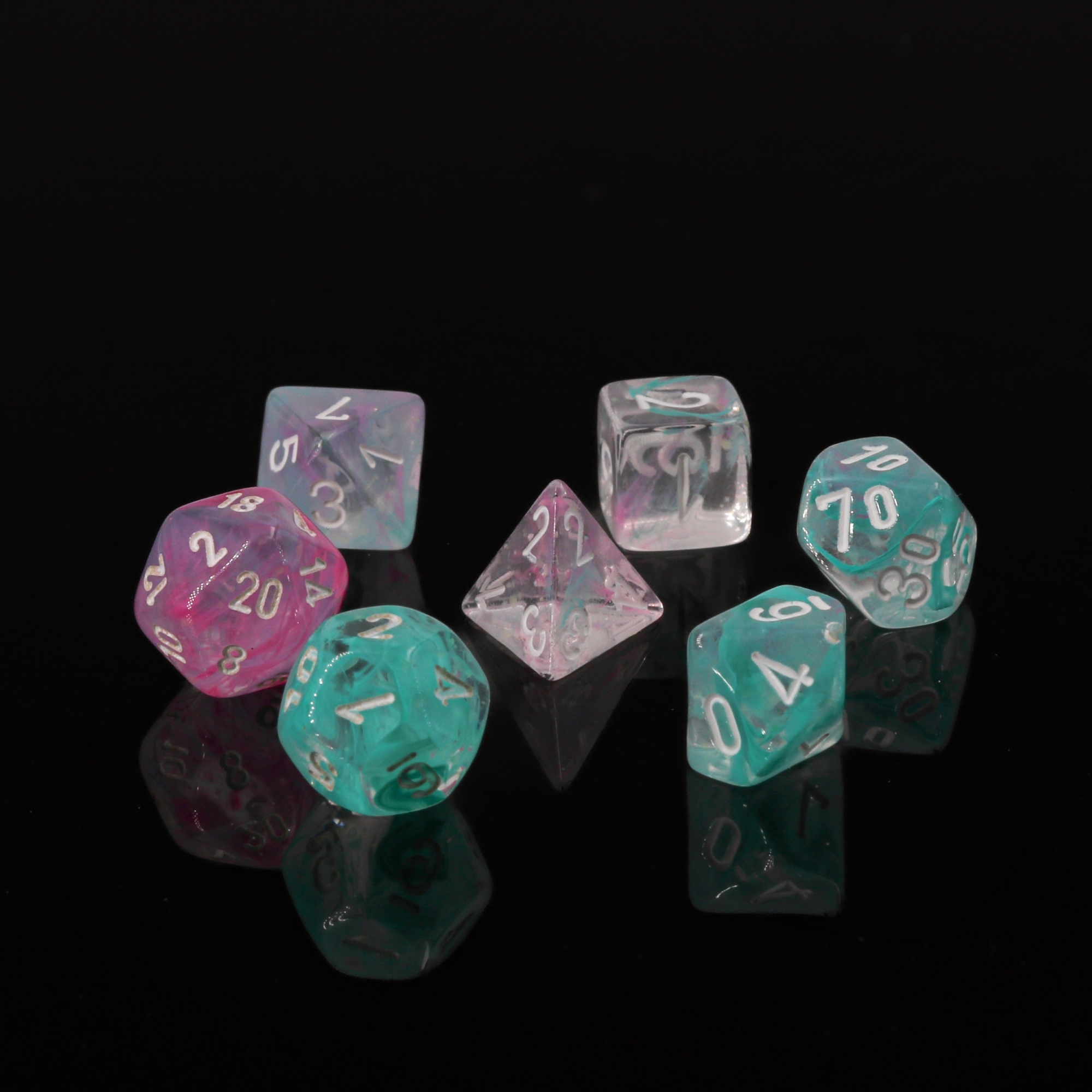 Nebula® Mini-hedral Polyhedral Wisteria / white   7-DieSet