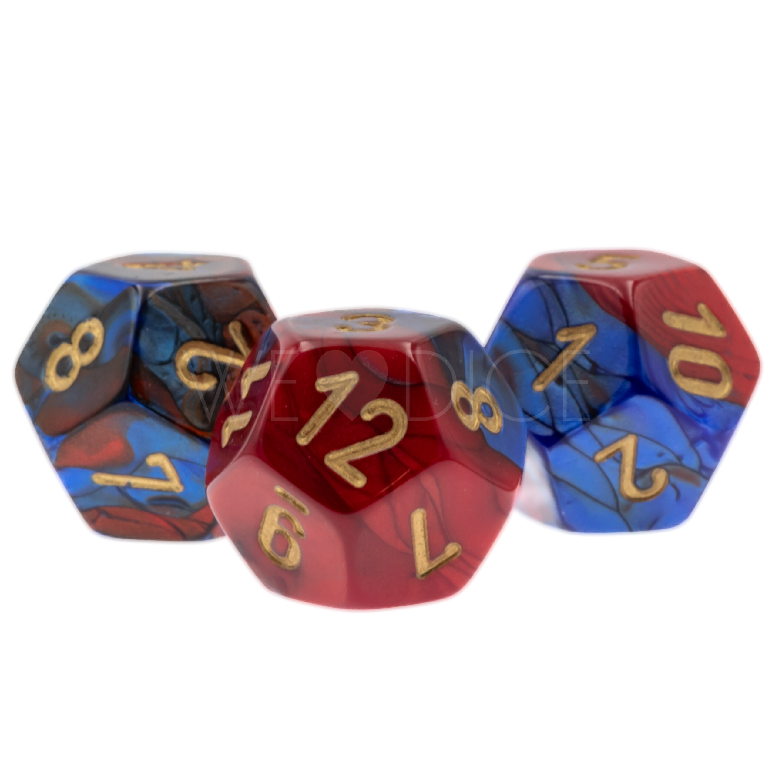 Gemini® Blau-Rot / gold  W12 