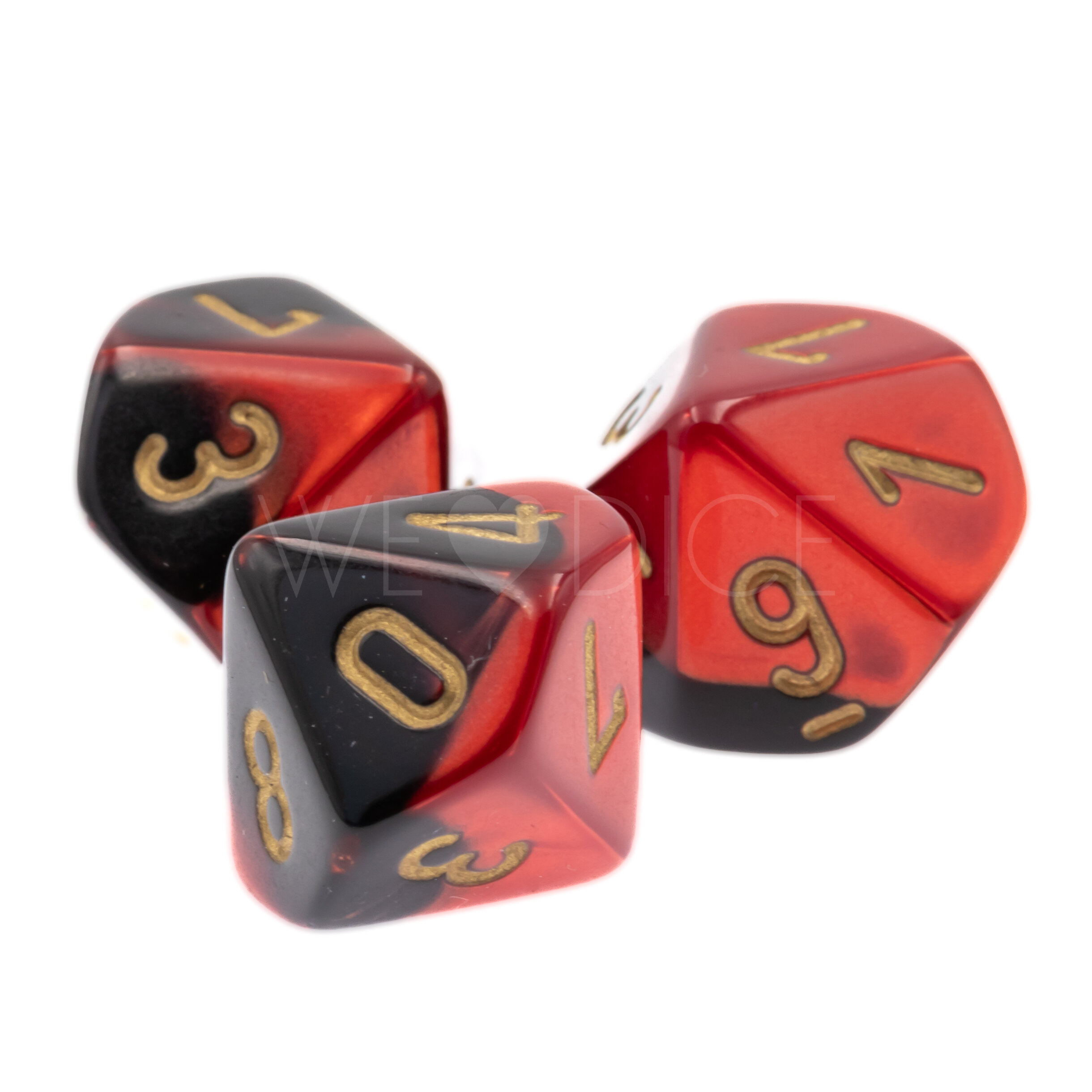 Gemini® Schwarz-Rot / gold  W10