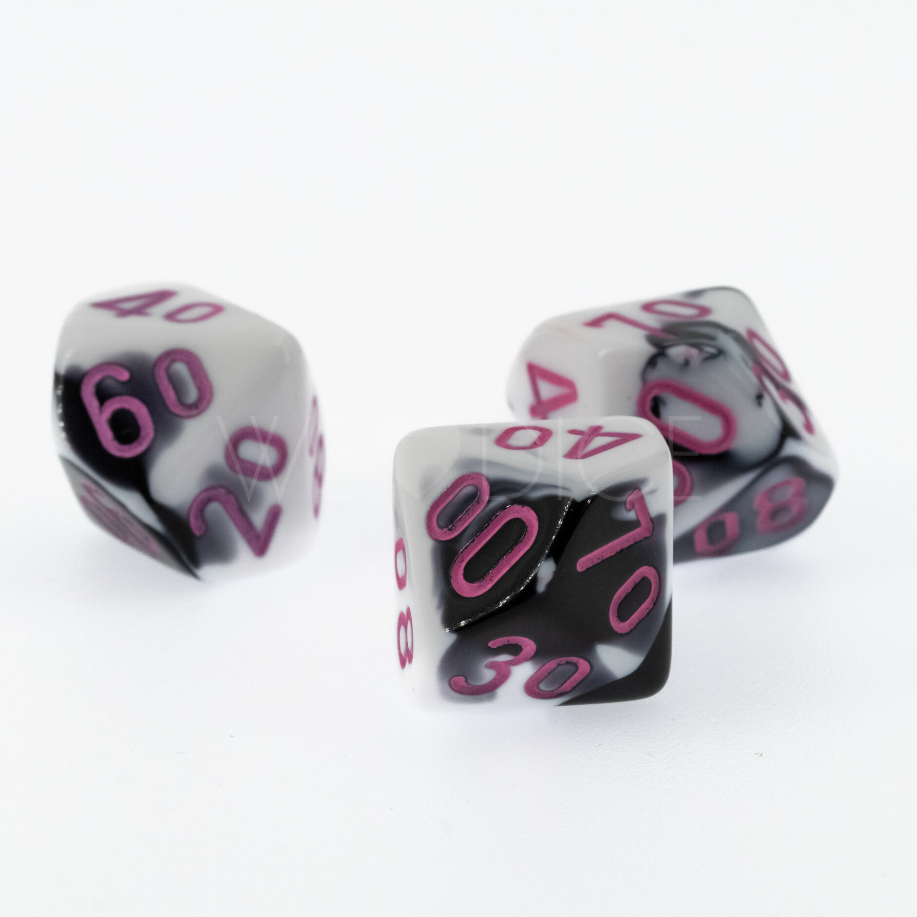 Gemini® Schwarz-Weiß / Rosa  W% 