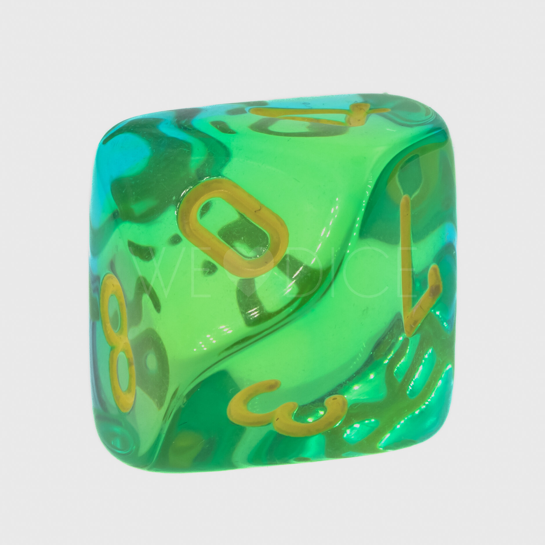 Gemini®, Transparent Grün-Blaugrün / gelb  W10 