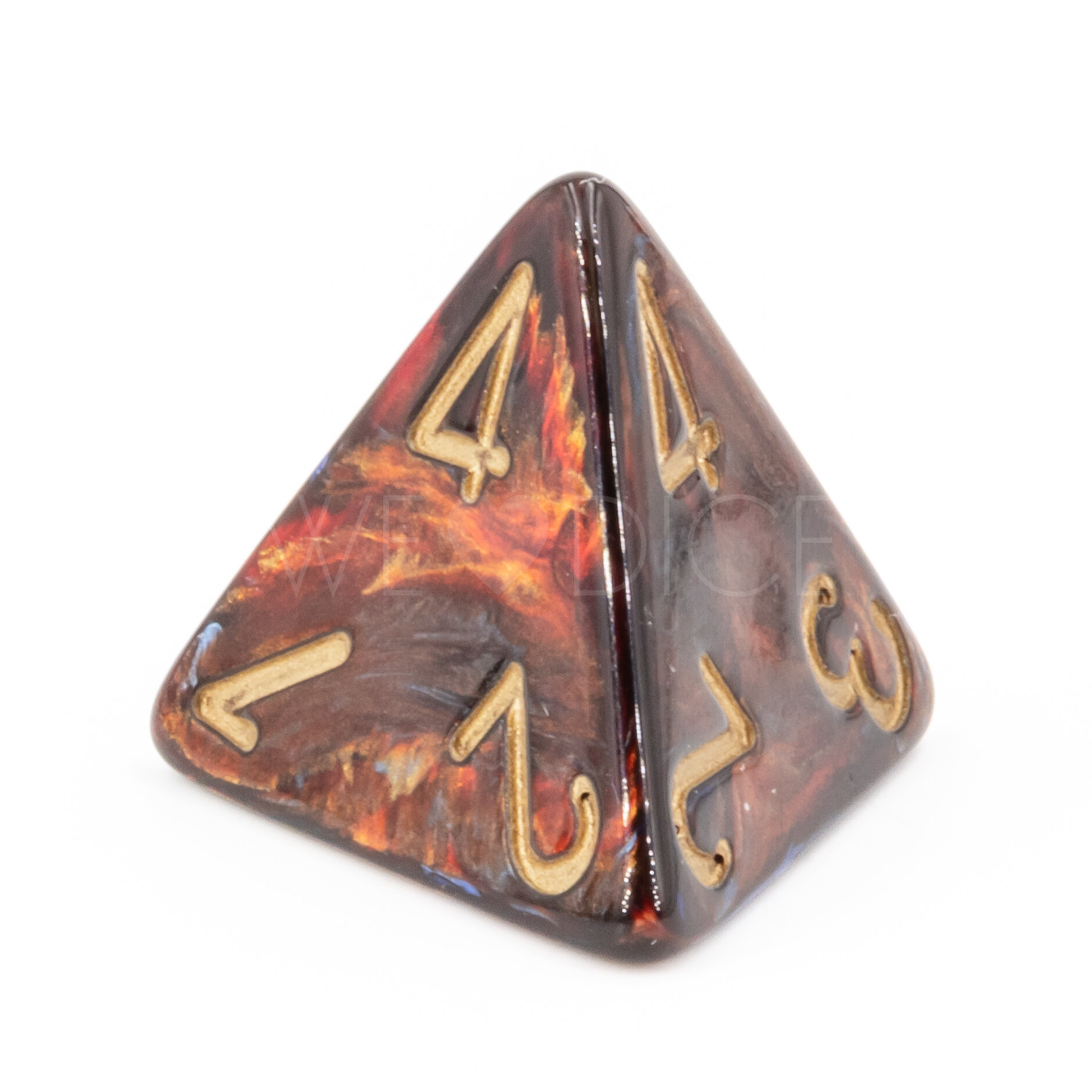 W4 Scarab® Blue Blood / Gold Mega-hedral™ 