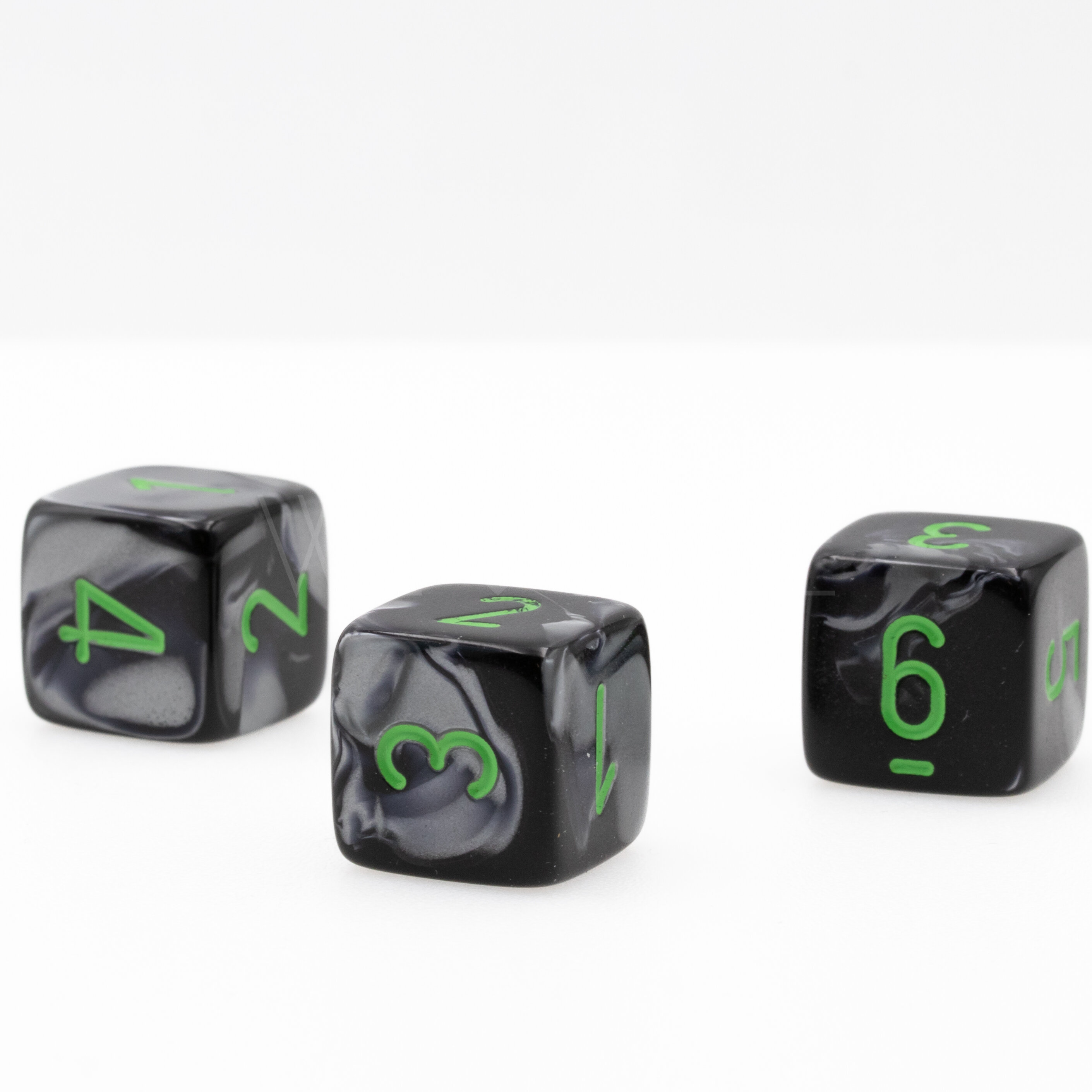 Gemini® Black-Grey / green  D6 
