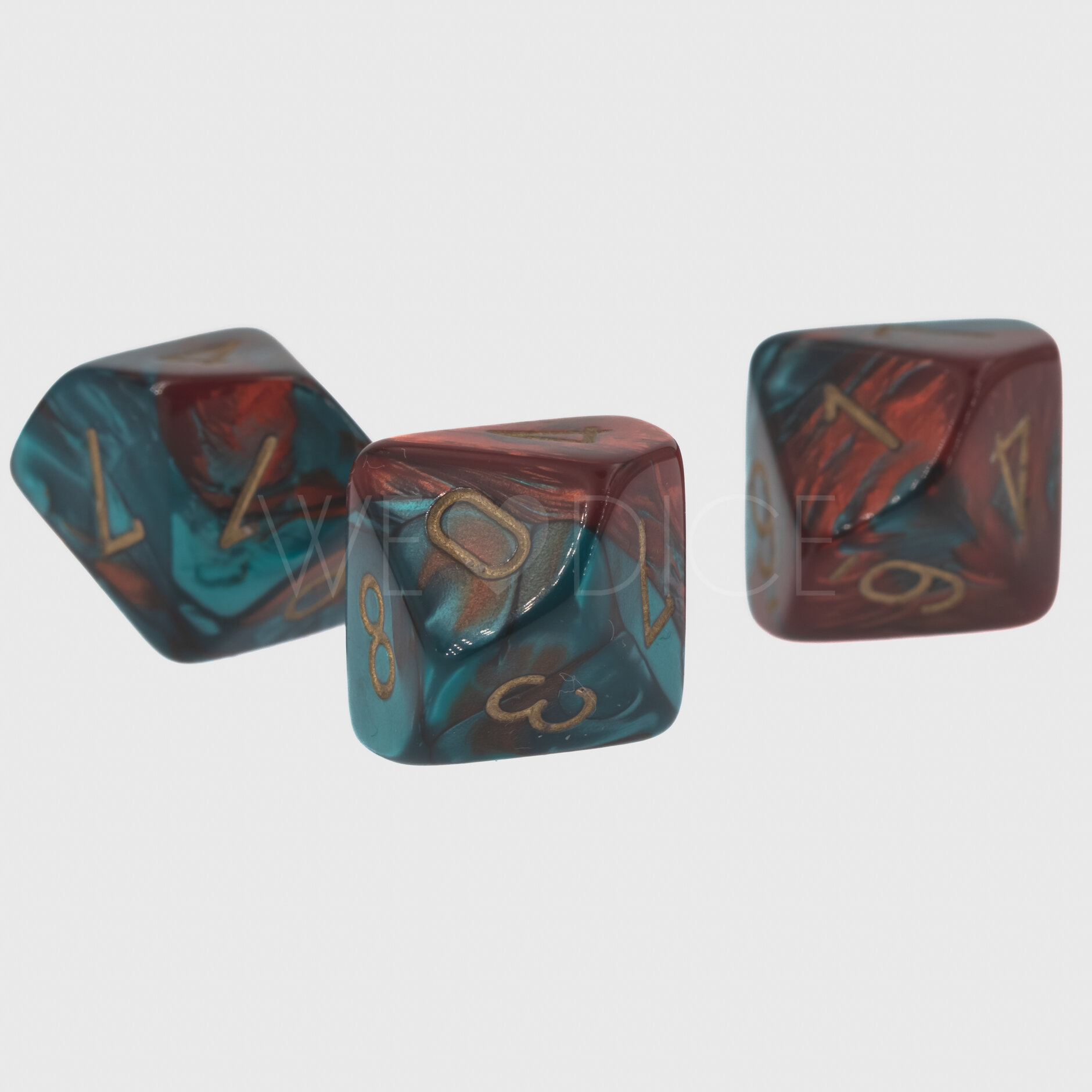 Gemini® Rot-Blaugrün / gold  W10 