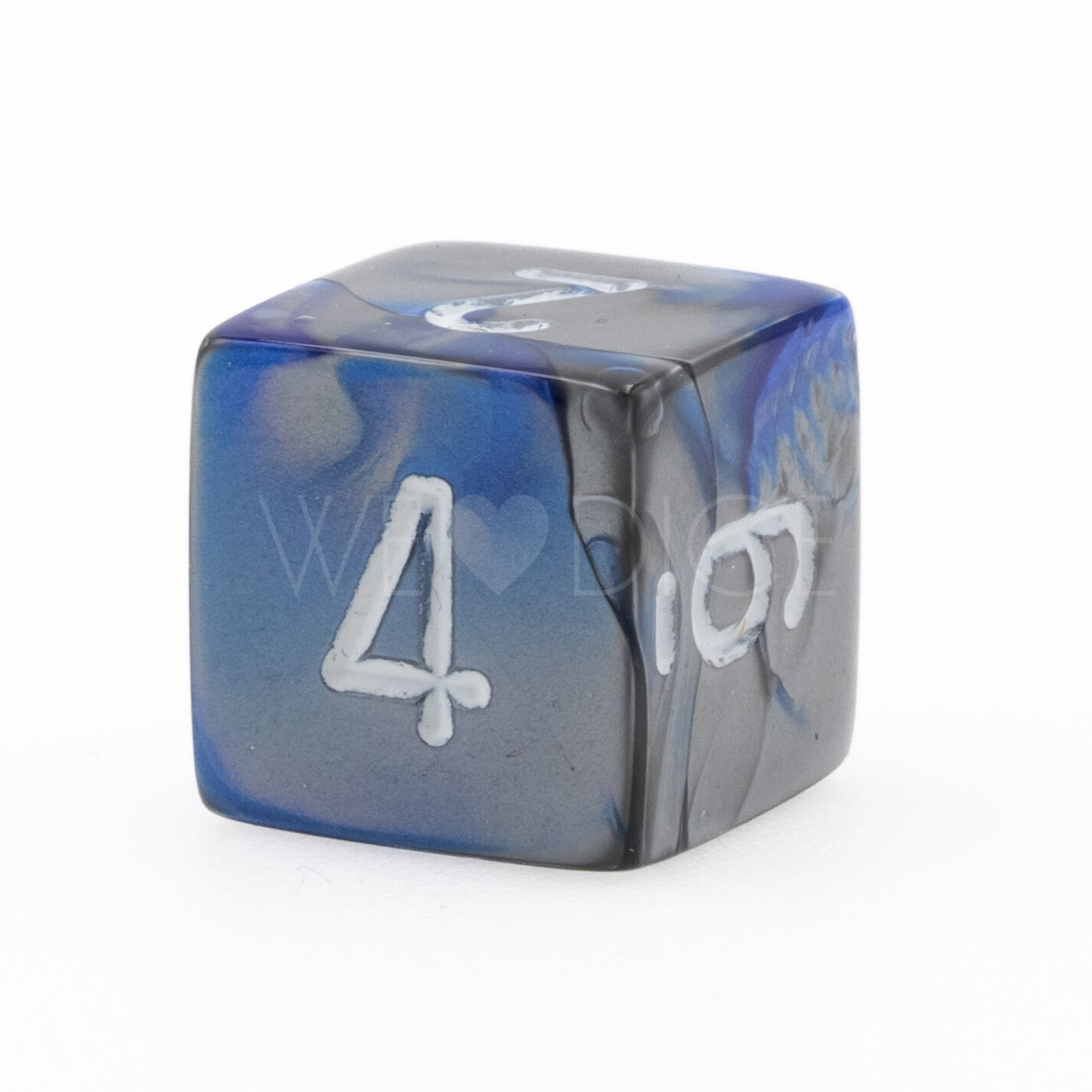 Gemini® Blue-Steel / white  D6 
