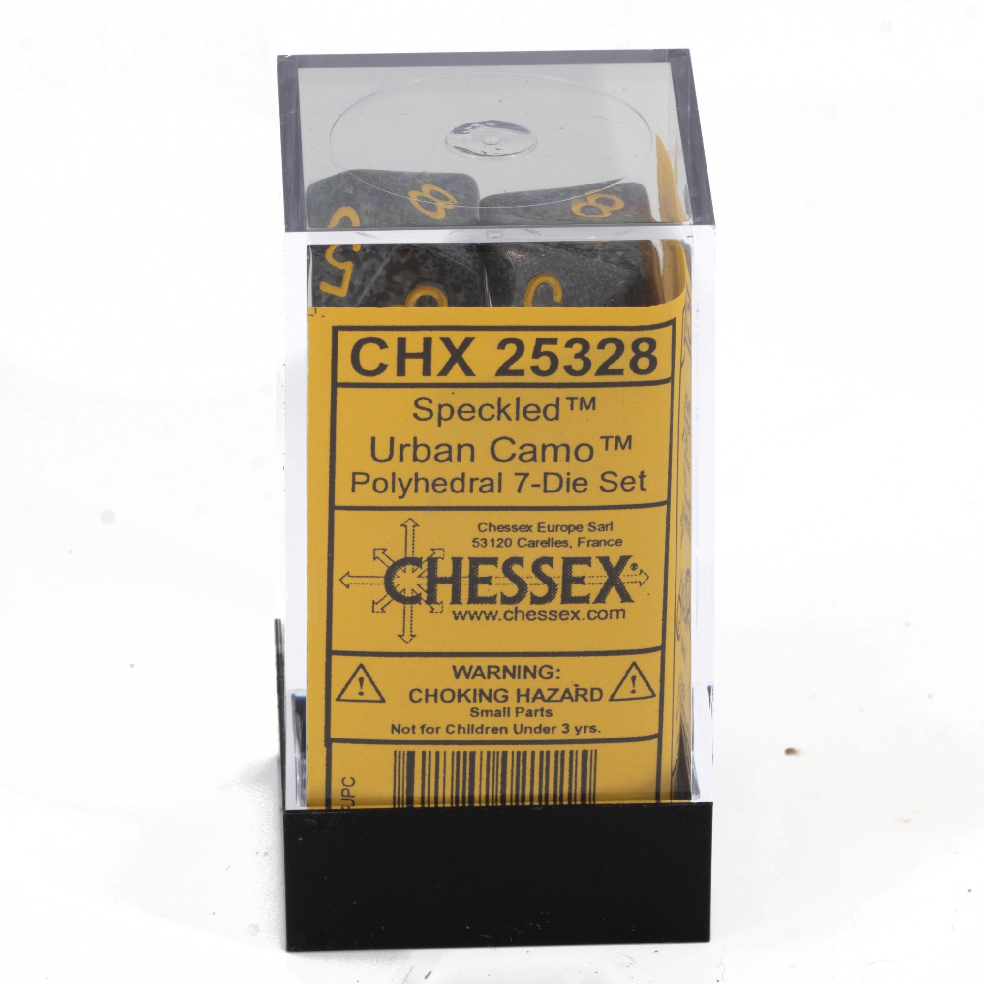 Speckled® Polyhedral Urban Camo 7-Würfel Set