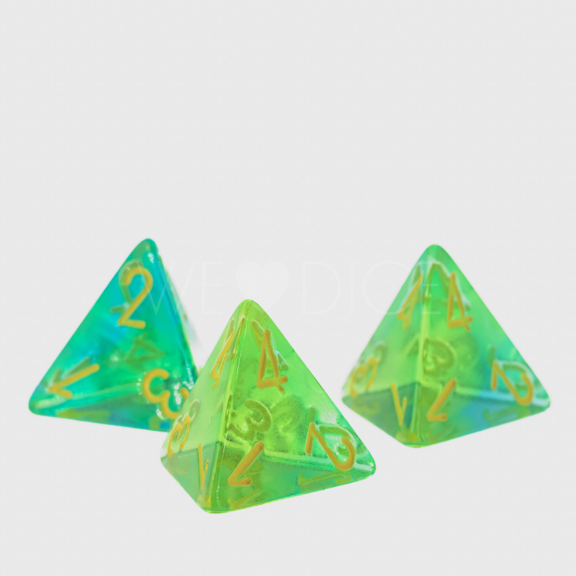 Gemini®, Transparent Grün-Blaugrün / gelb  W4 