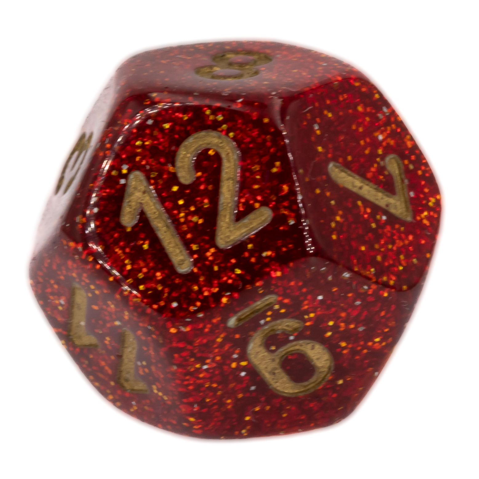 Glitter Ruby / Gold  W12 