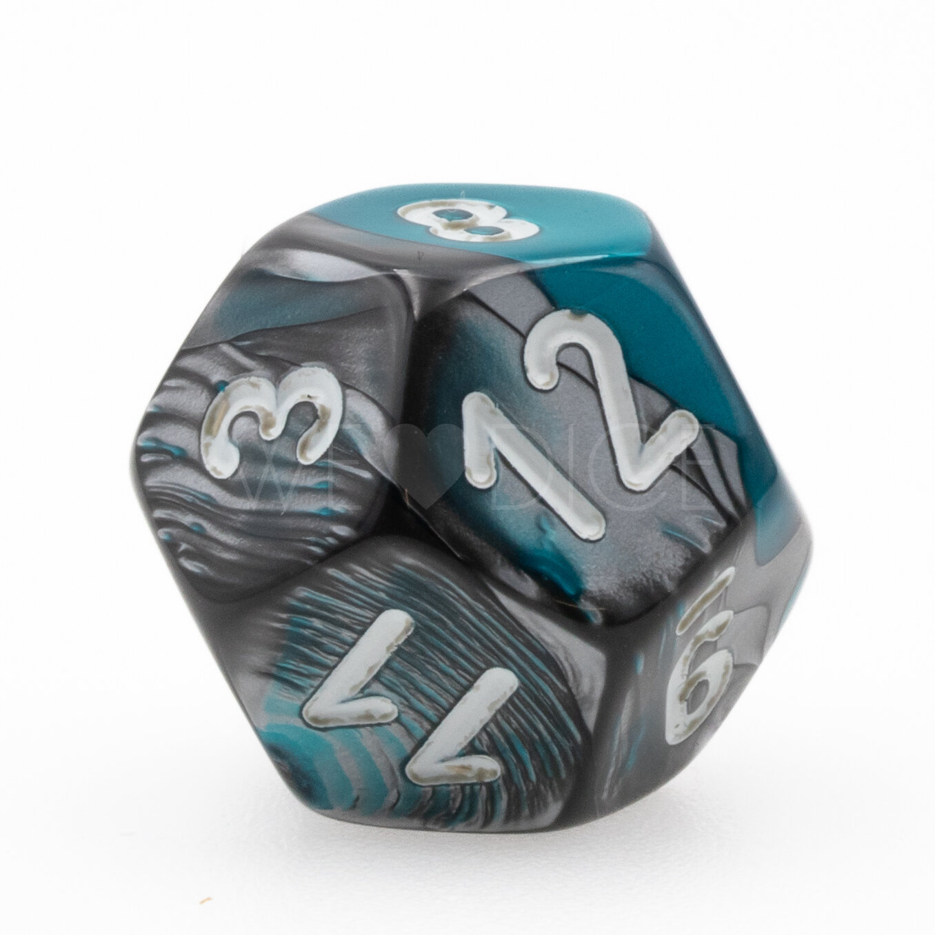 Gemini® Steel-Teal / white  D12 