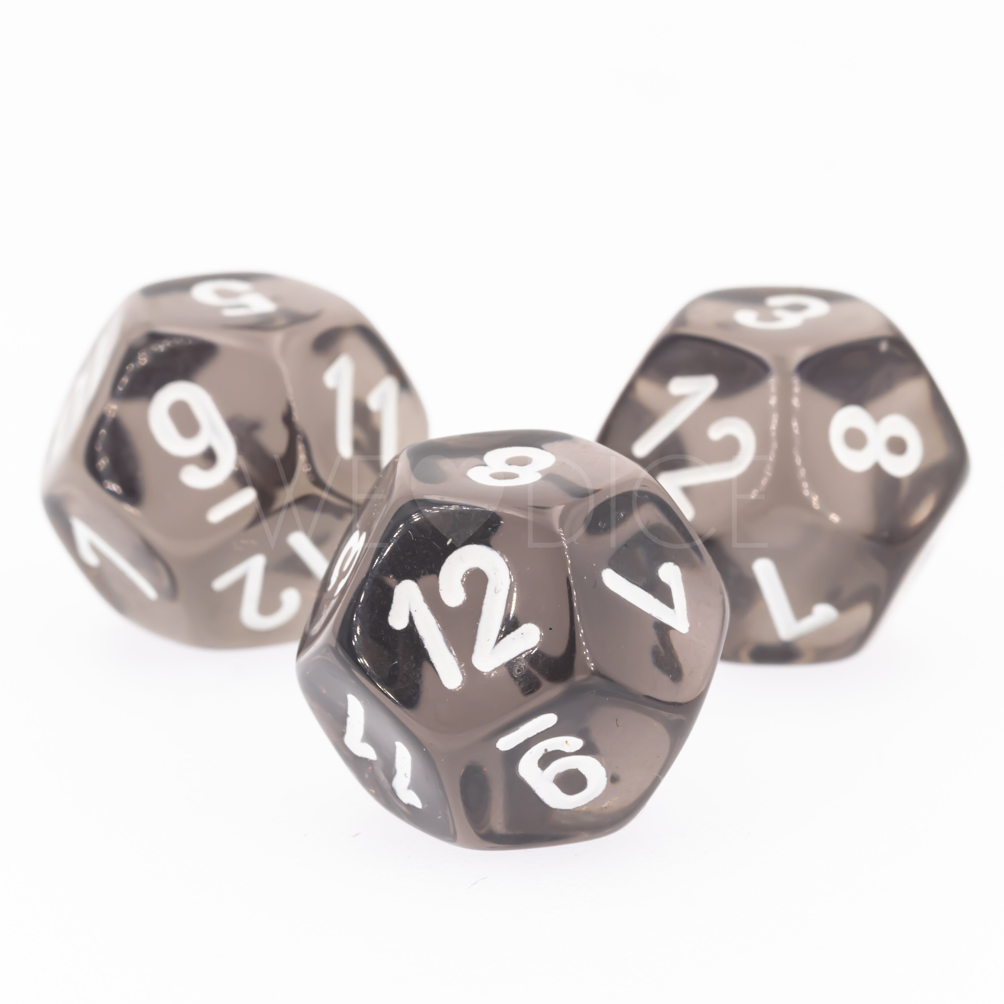 Transparent Rauch / weiß  W12