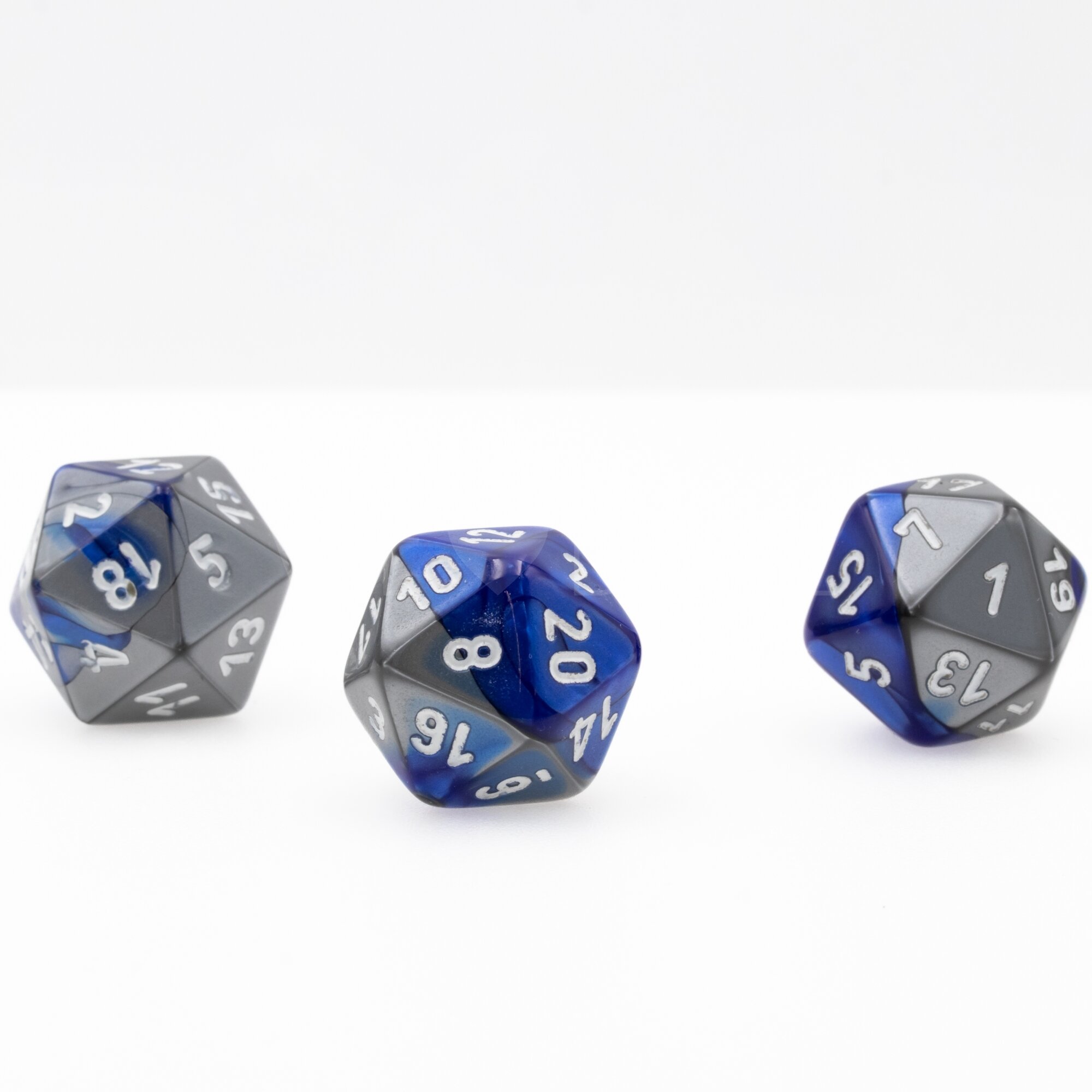 Gemini® Blue-Steel / white  D20 