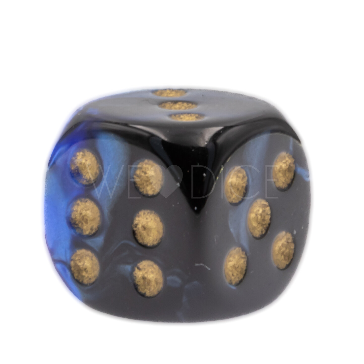 Gemini® Schwarz-Blau / gold 16mm
