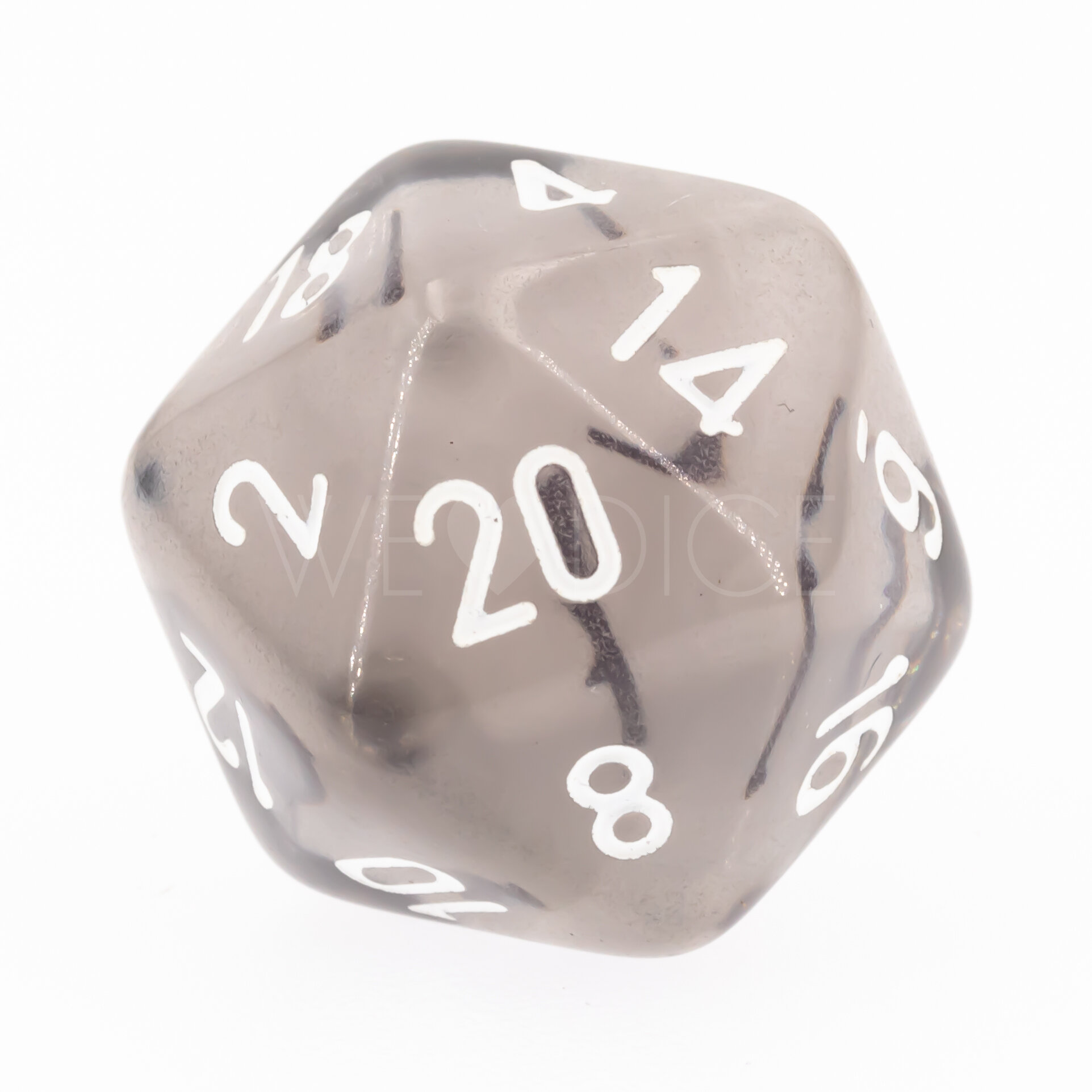 Transparent Rauch / weiß  W20