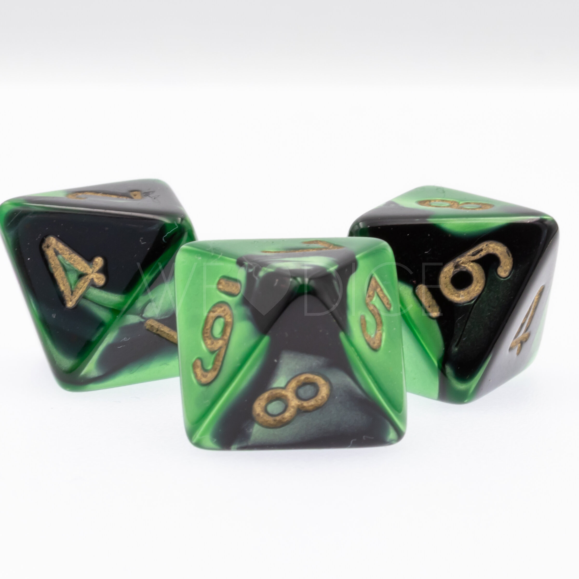 Gemini® Schwarz-Grün / gold  W8