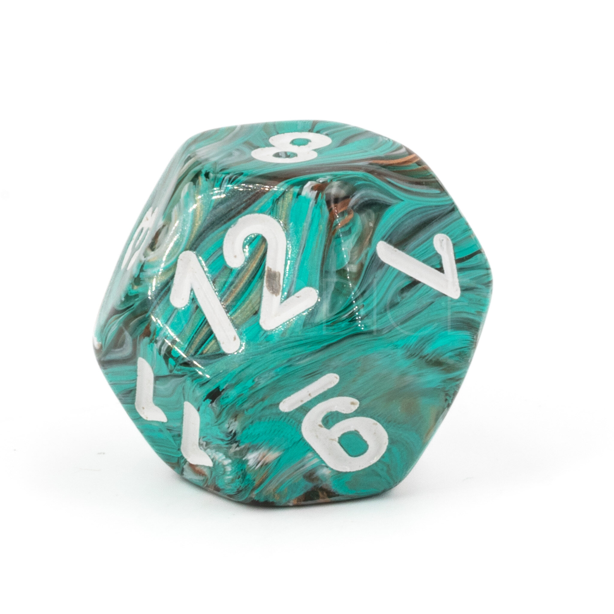 W12 Marble  Oxi-Copper™ / weiss Mega-hedral™ 