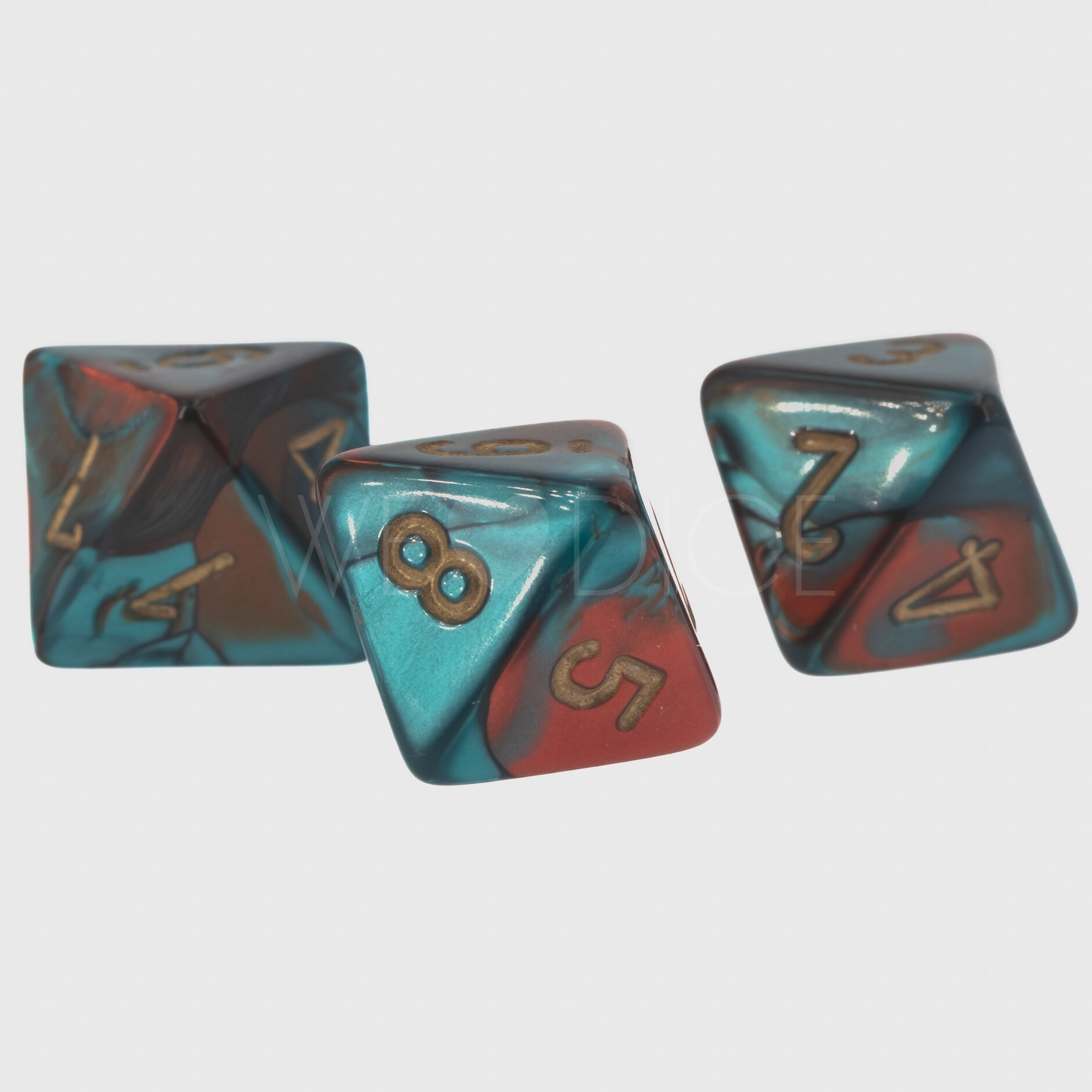 Gemini® Rot-Blaugrün / gold  W8 