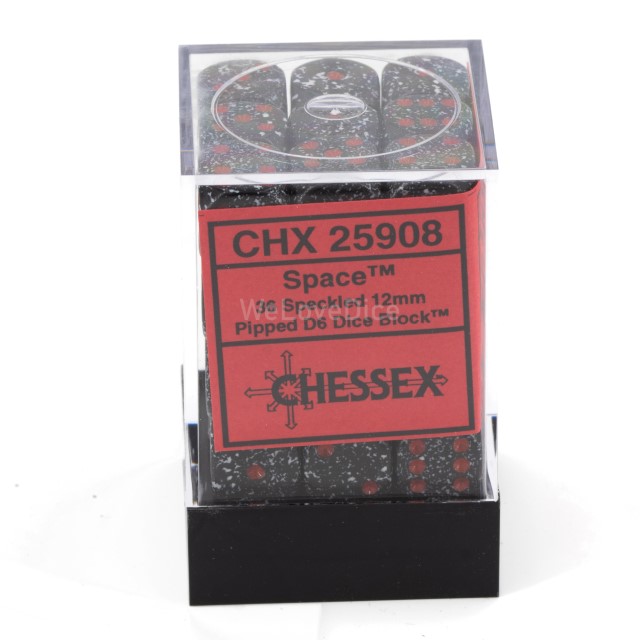 Speckled® Space 12mm W6 Würfel Set (36 Würfel)