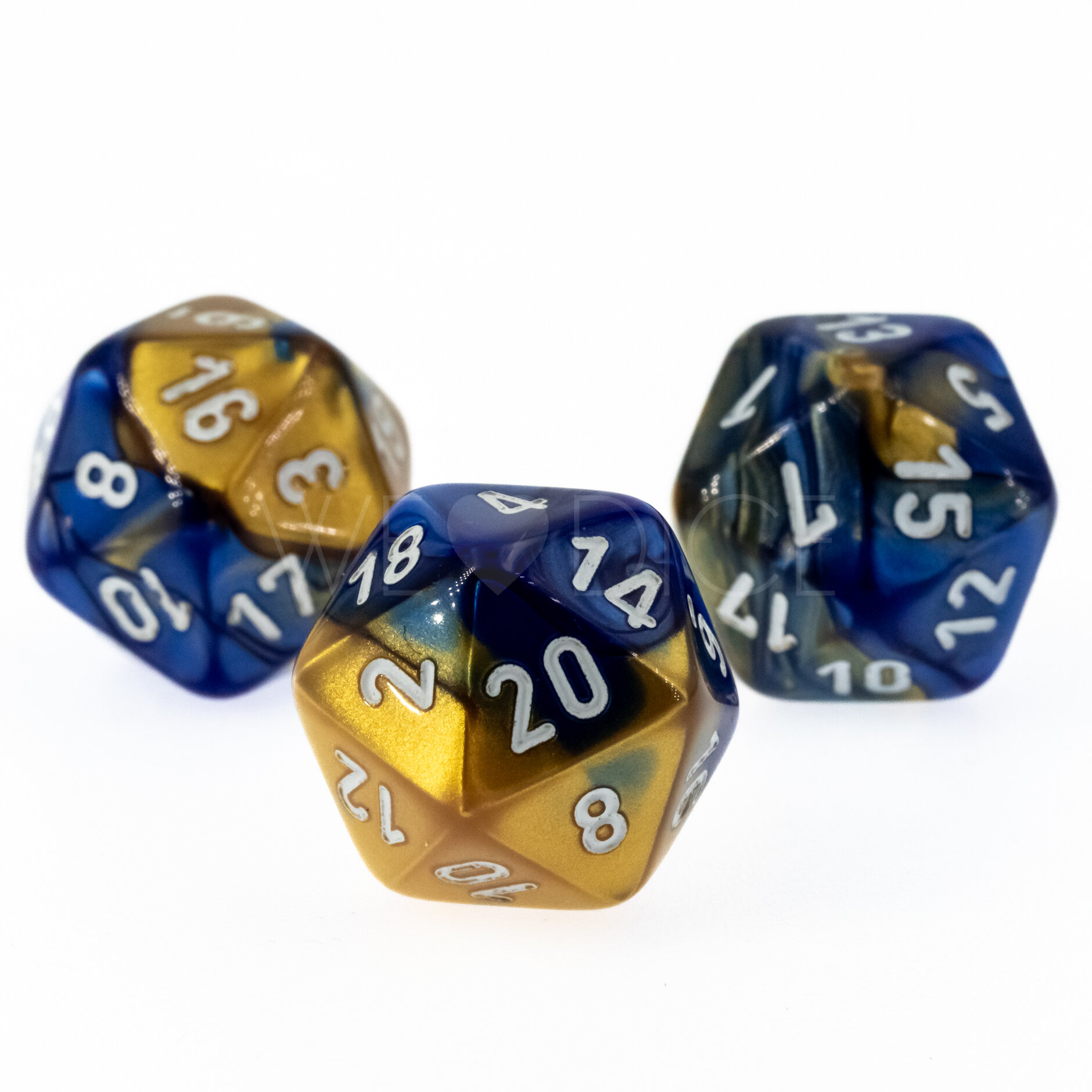 Gemini® Blau-Gold / weiß  W20 