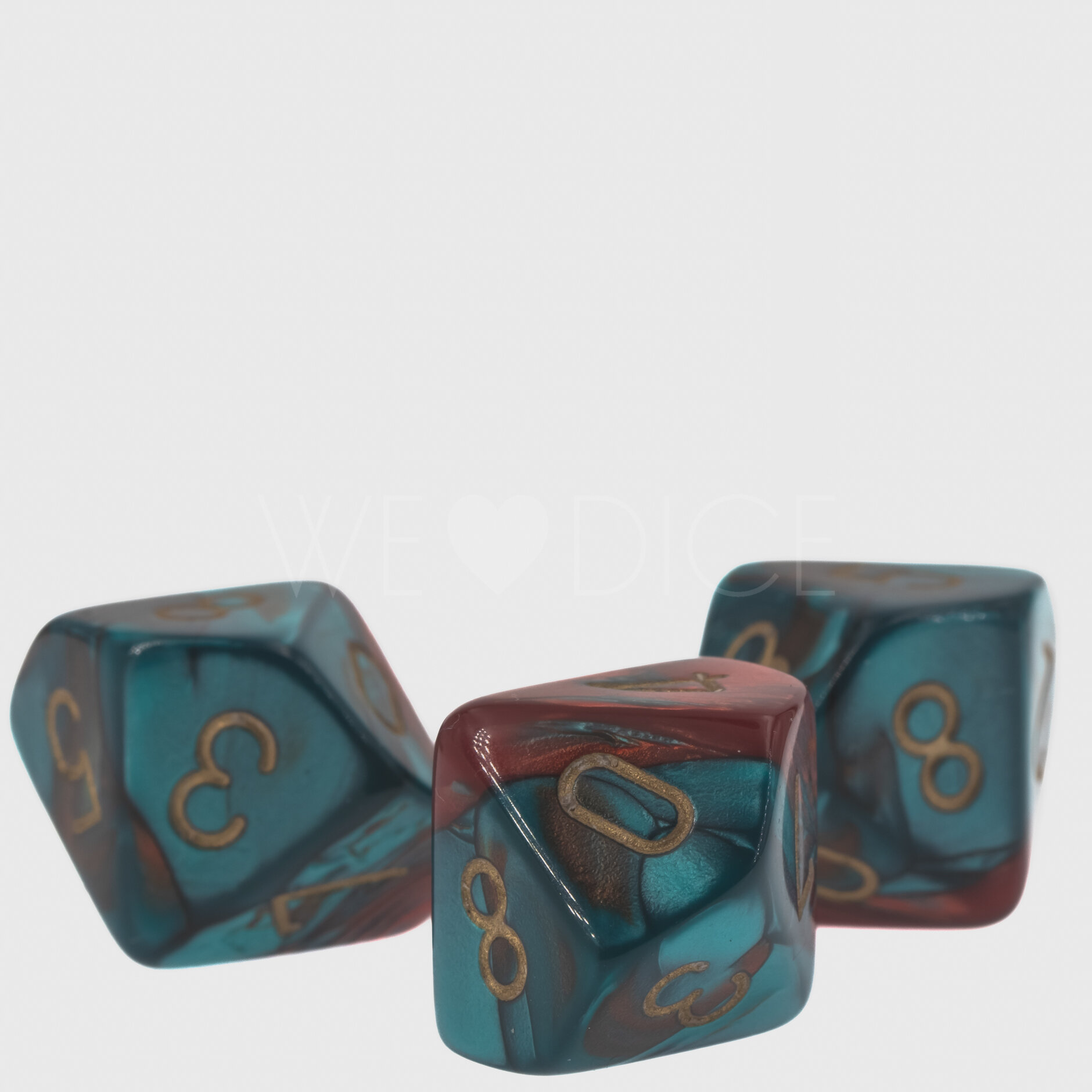 Gemini® Rot-Blaugrün / gold  W10 