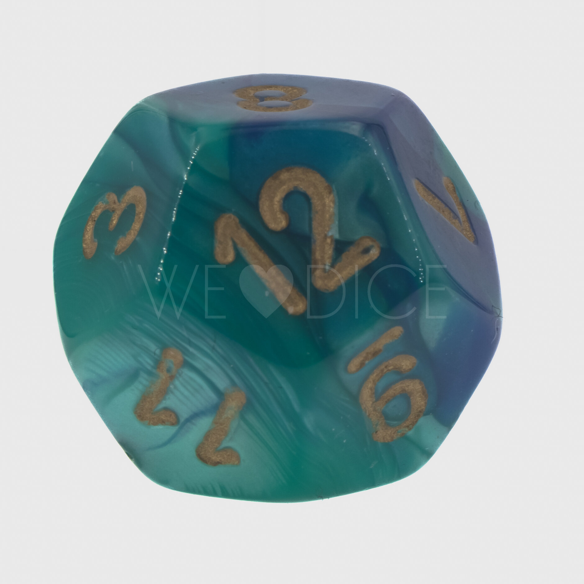 Gemini® Blau-Grün / gold  W12 