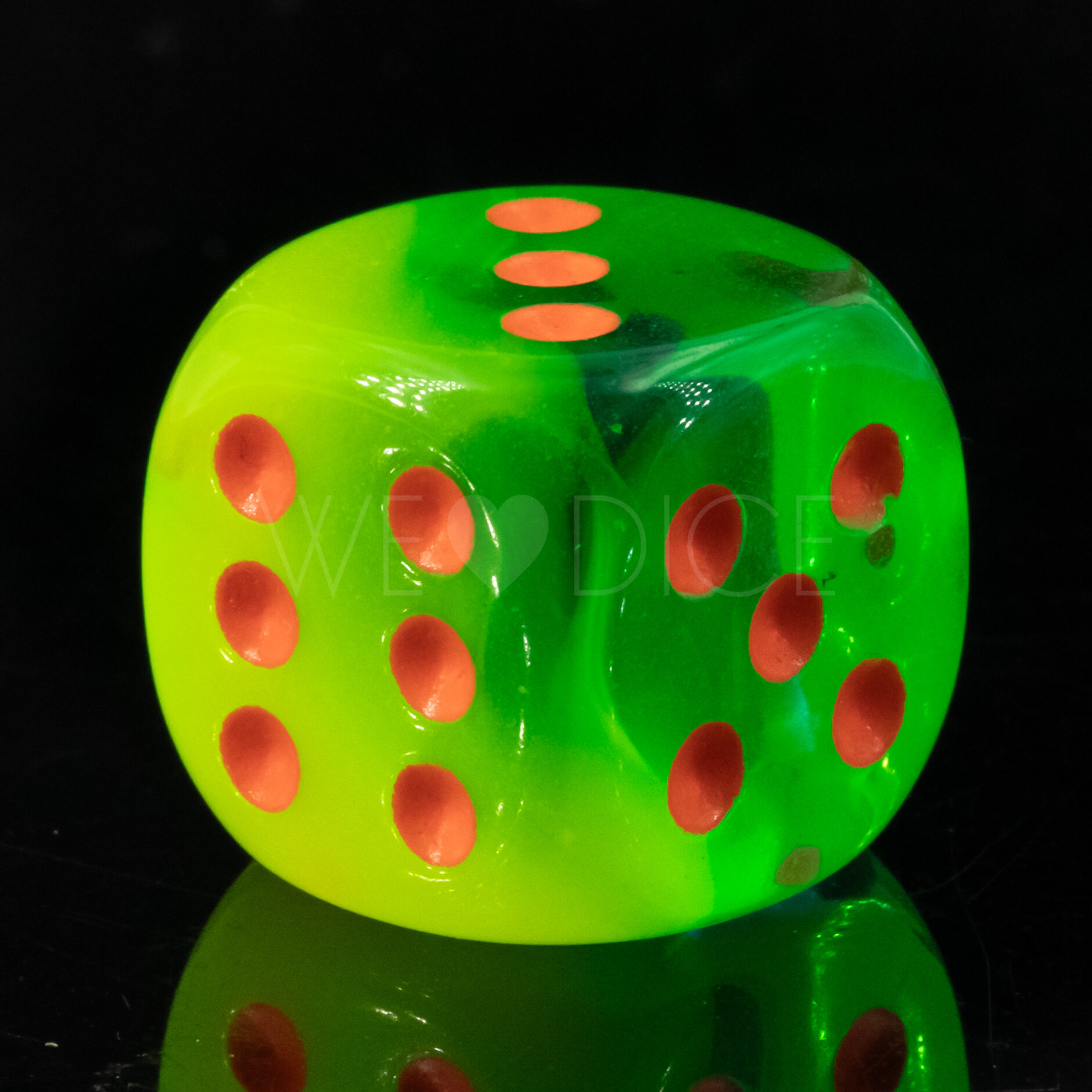 Gemini® Plasmagrün-Blaugrün / Orange 16mm