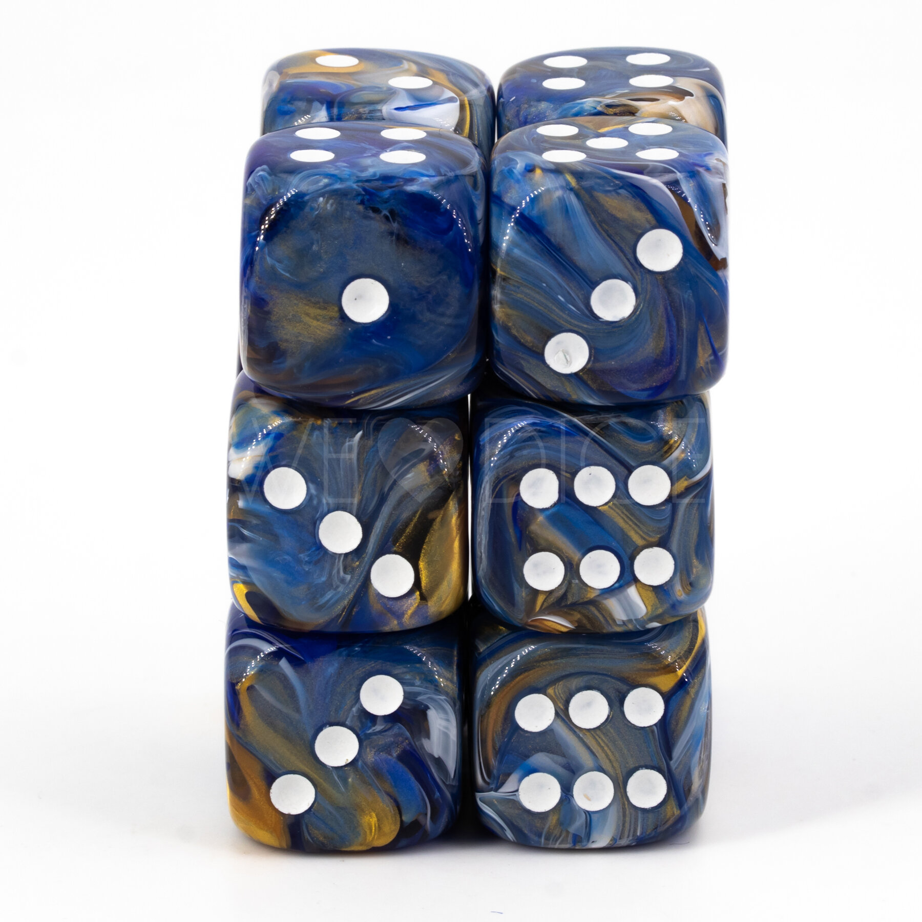 blau 18mm W6 Set (12 Stück)