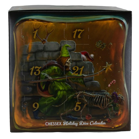 2026 Chessex Holiday Calendar (One cube)
