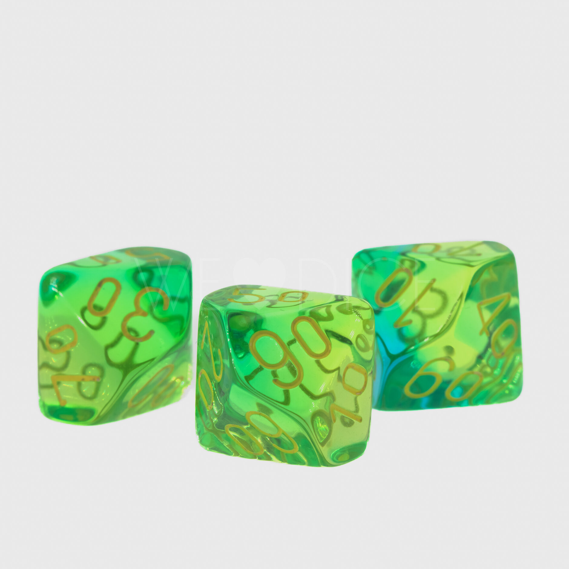 Gemini®, Transparent Grün-Blaugrün / gelb  W% 