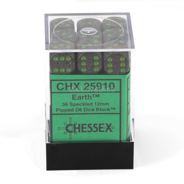 Speckled® Earth 12mm W6 Würfel Set (36 Würfel)