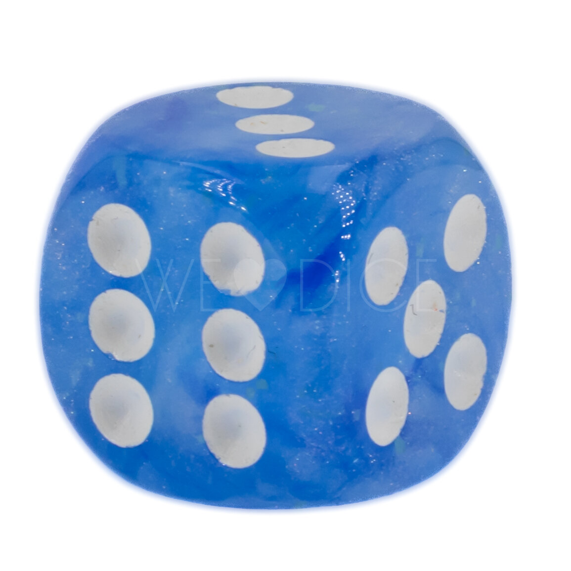 Borealis® Himmelblau / Weiß 16mm 