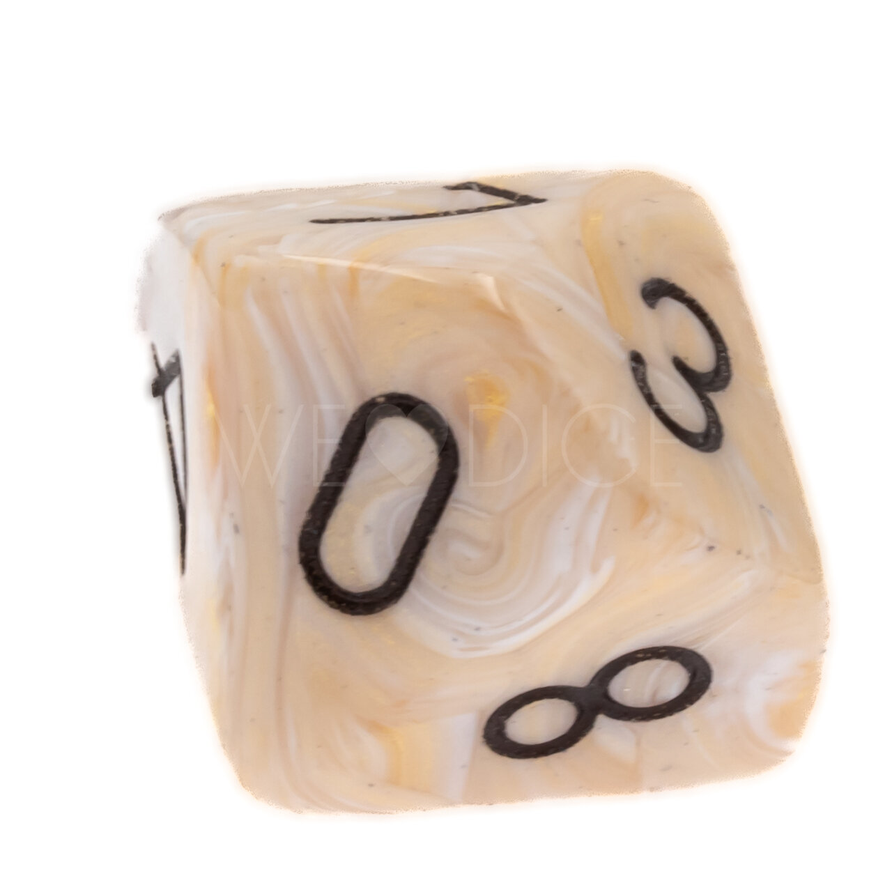 Marble  Elfenbein / Schwarz  W10