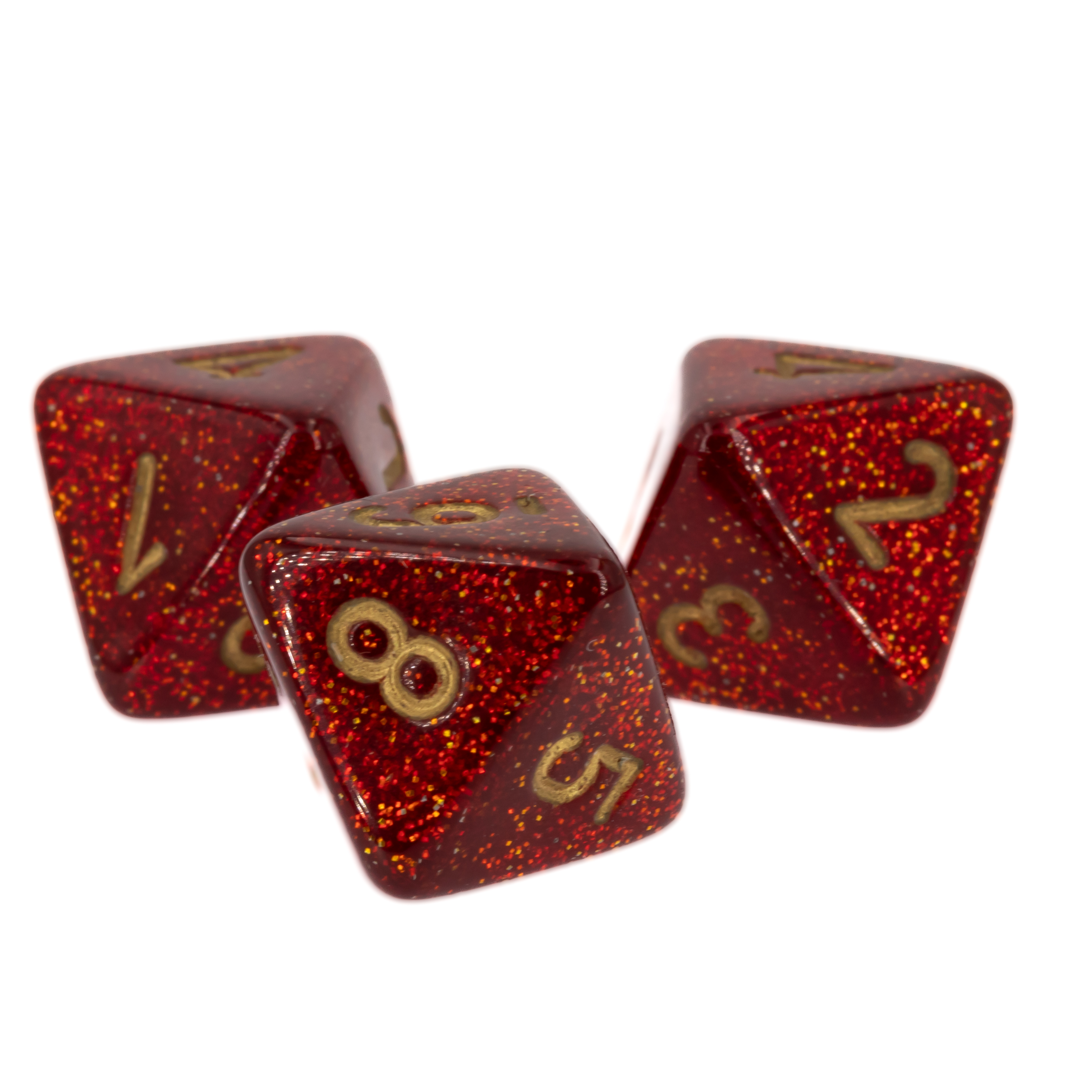 Glitter Ruby / Gold  W8 