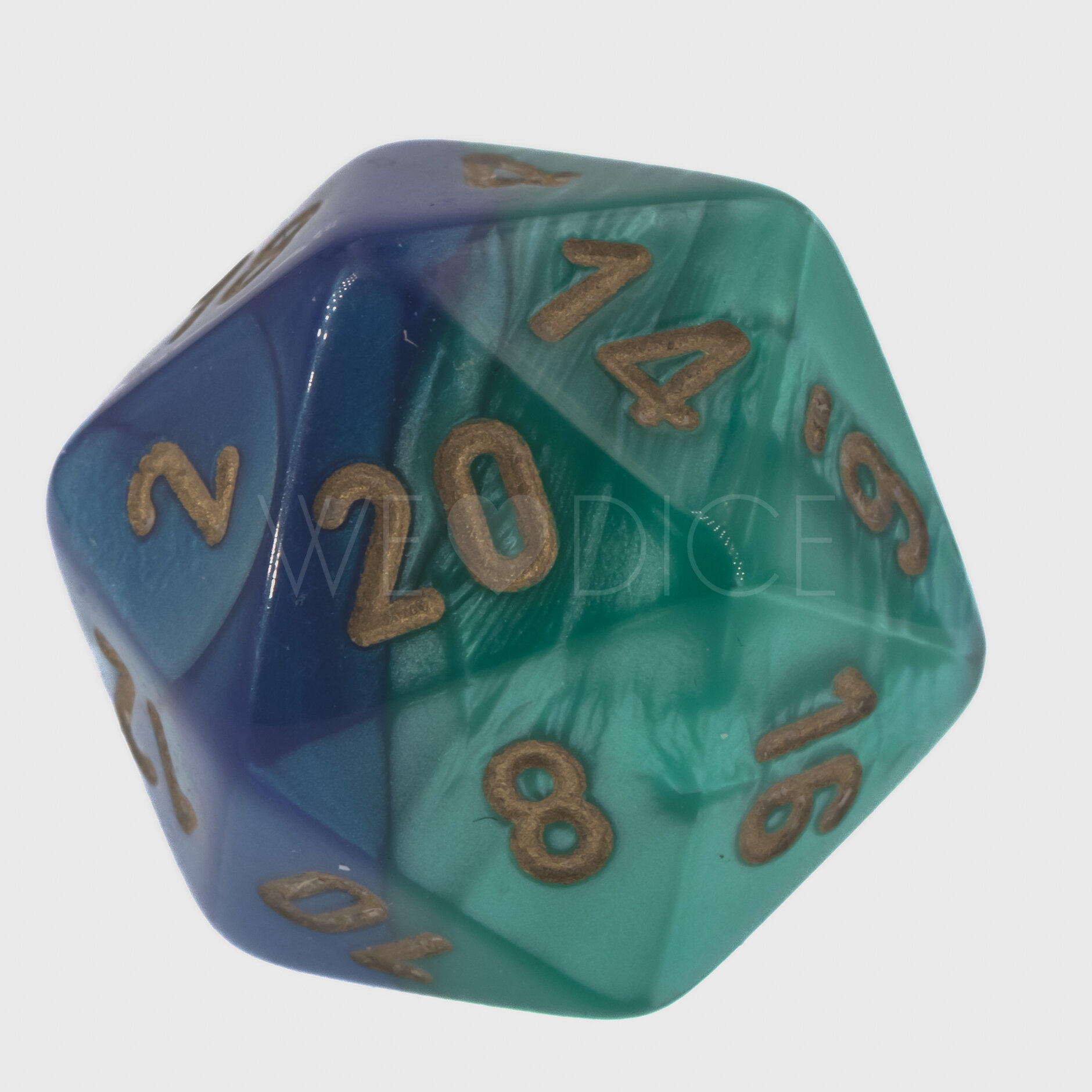 Gemini® Blau-Grün / gold  W20 