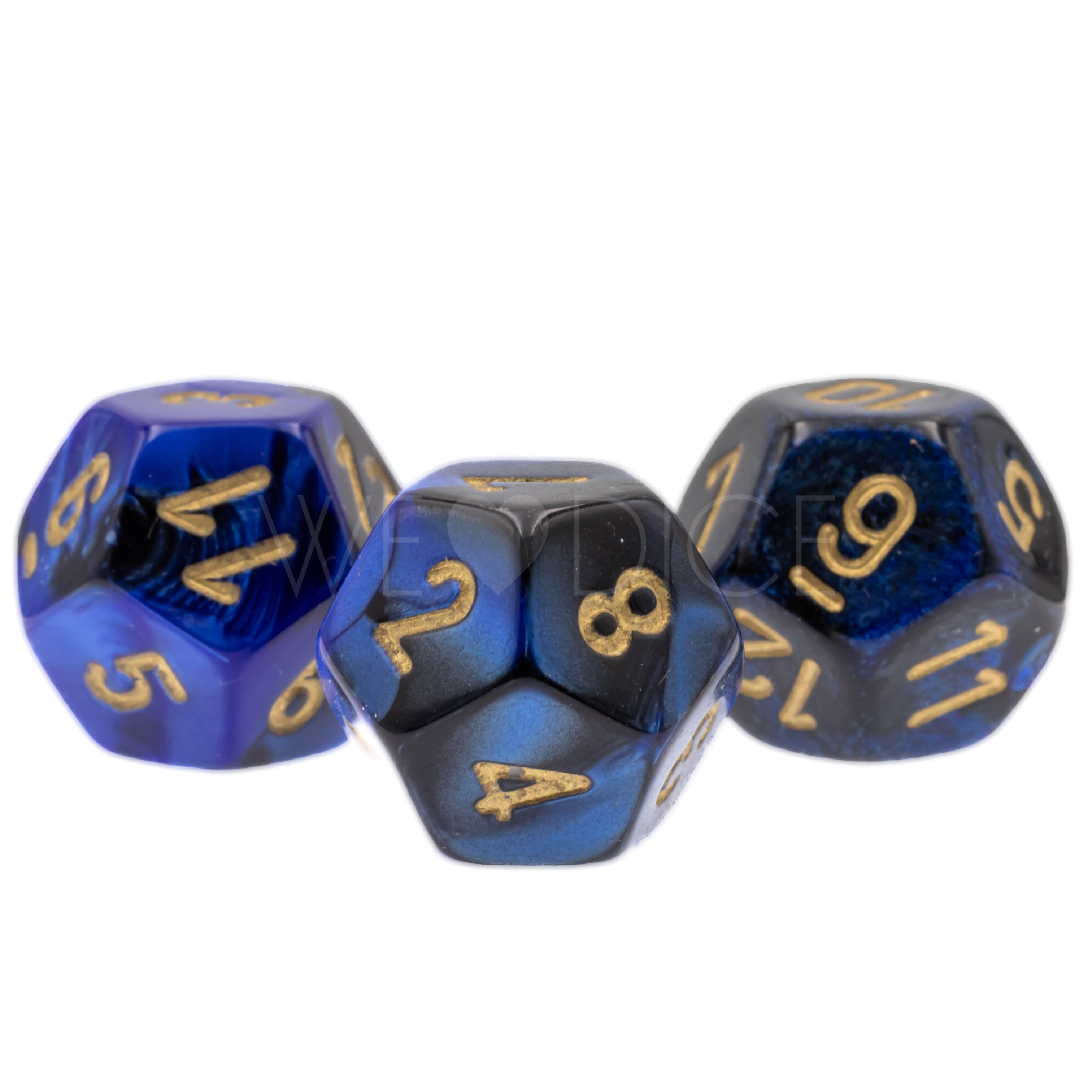 Gemini® Schwarz-Blau / gold  W12