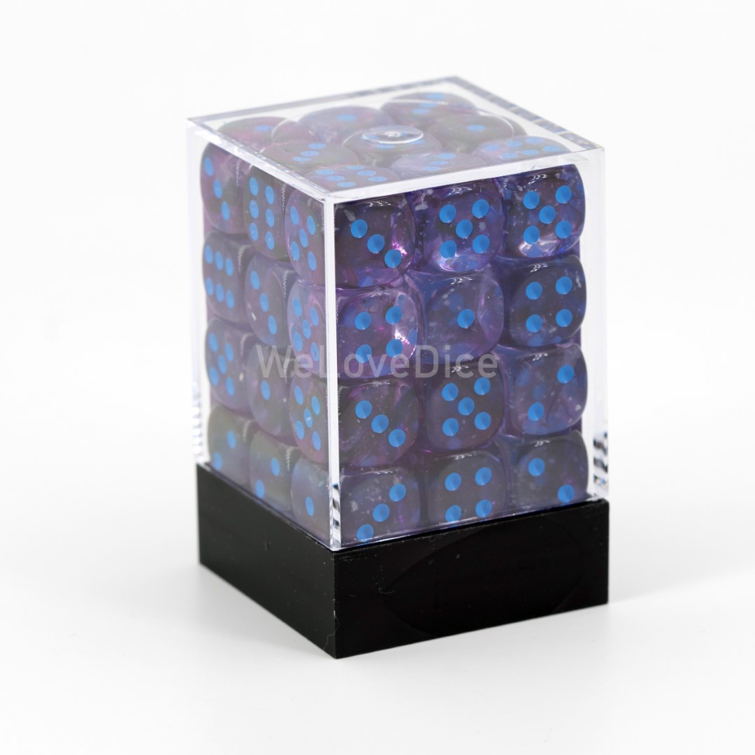 Nebula® Nocturnal / blau 12mm W6 Würfel Set (36 Würfel)