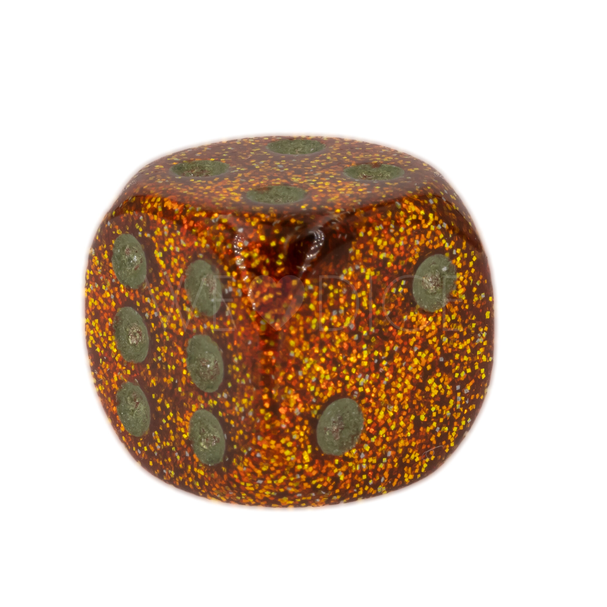 Glitter Gold / silber 16mm 