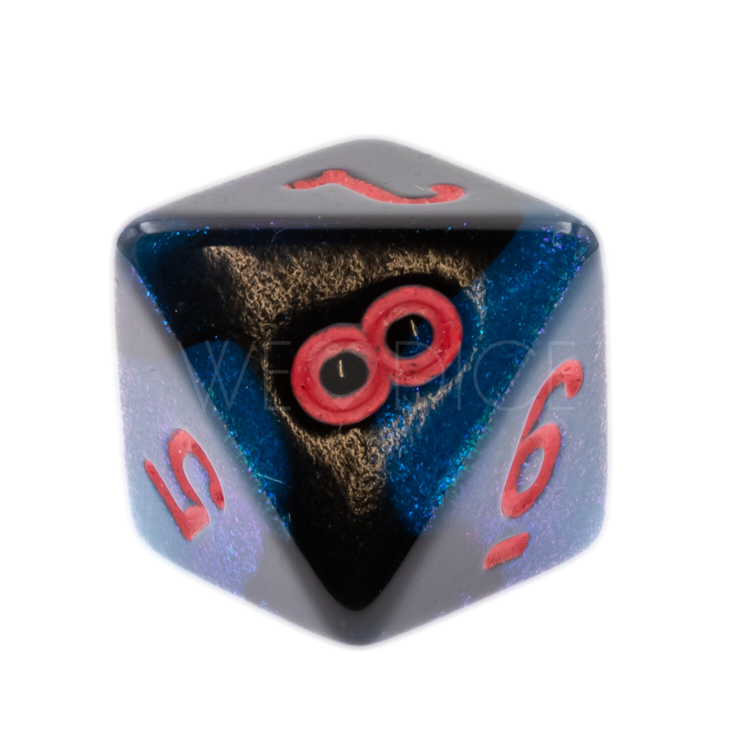 Gemini® Schwarz-Starlight / rot  W8