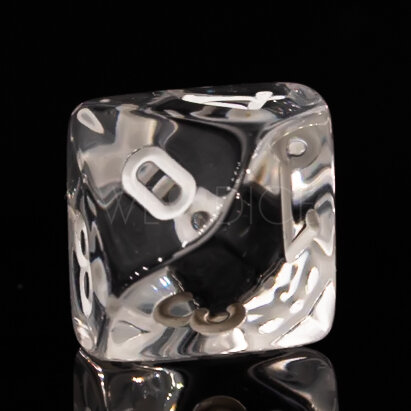 Transparent Clear / weiß  W10