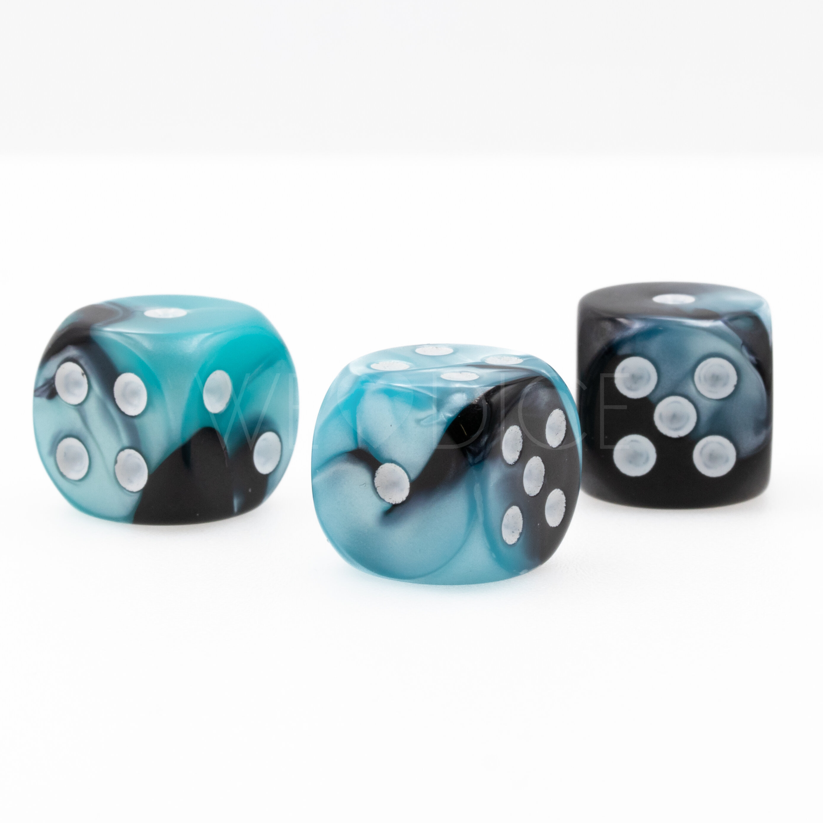 Gemini® Black-Shell / white  D6 