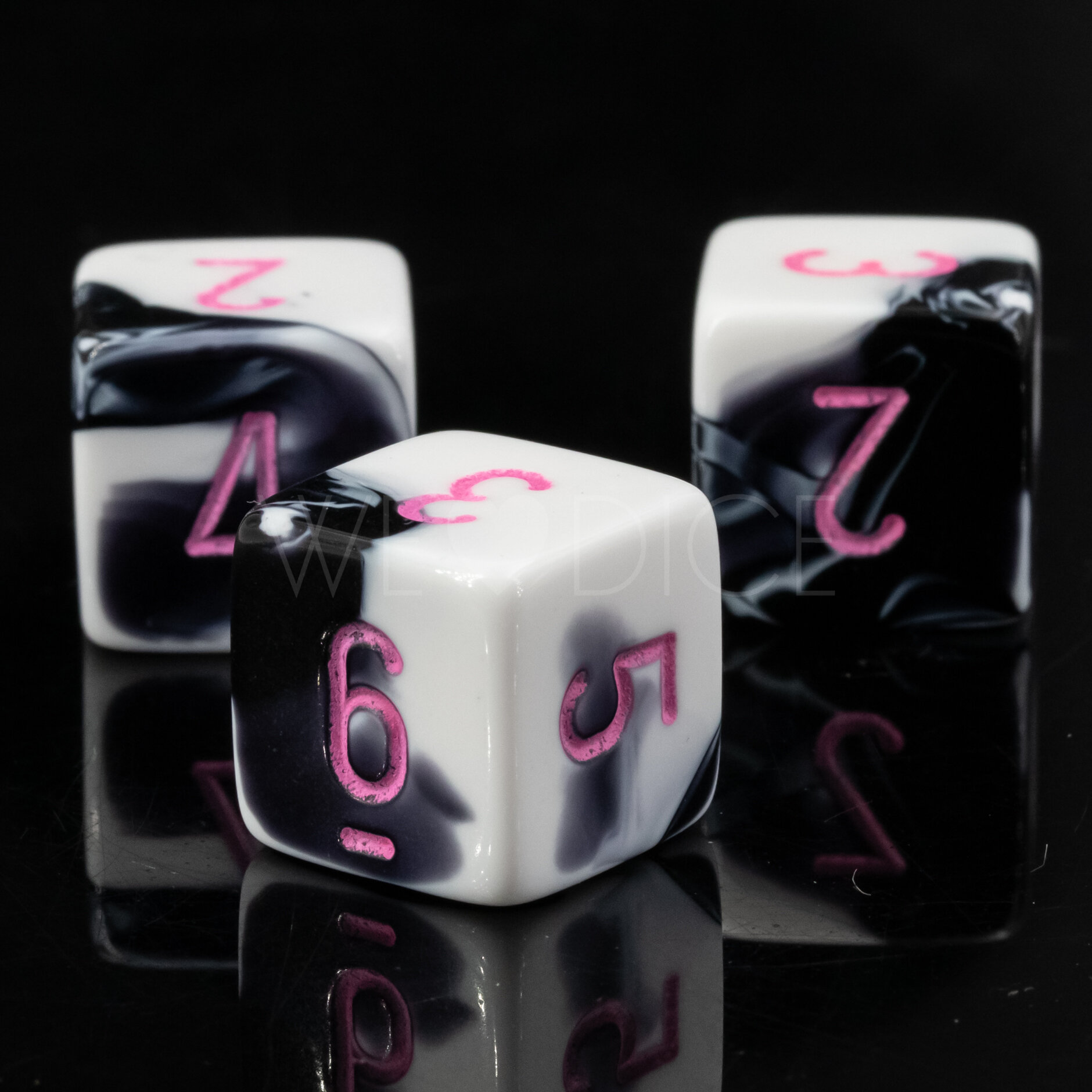 Gemini® Schwarz-Weiß / Rosa  W6 