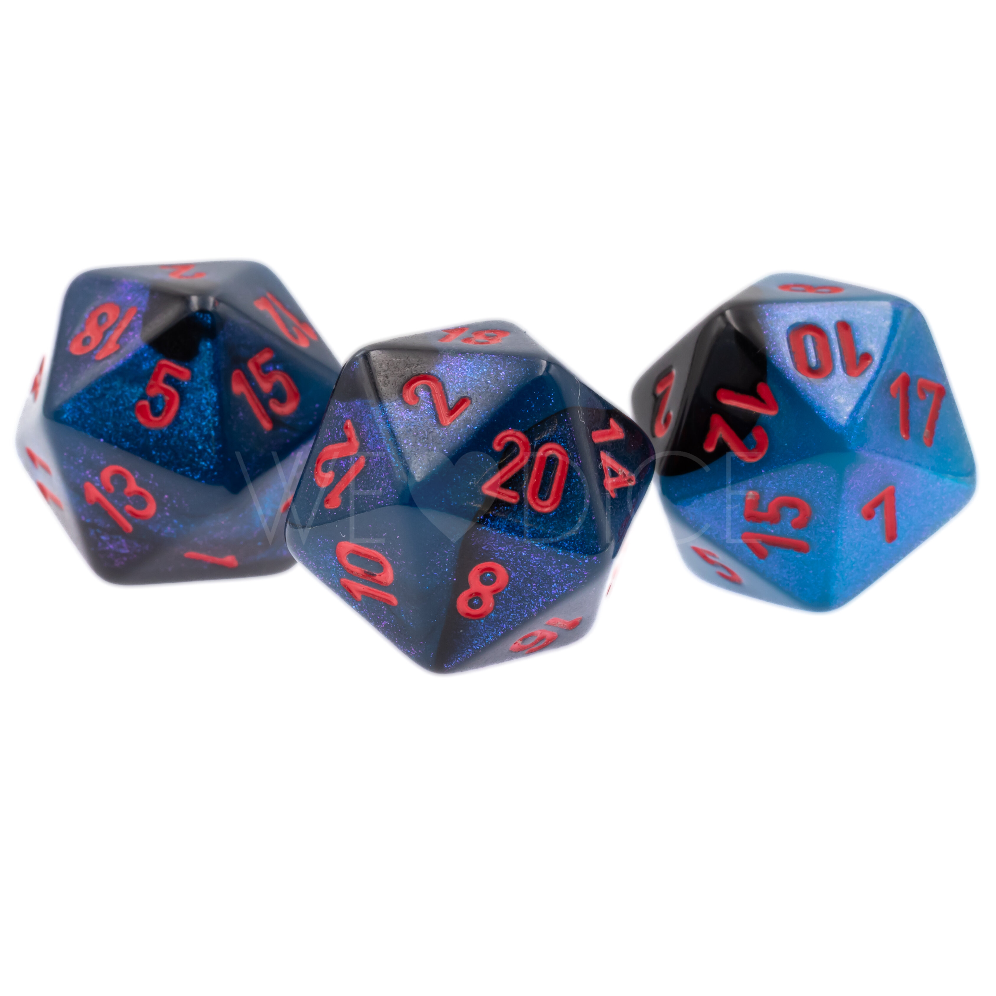 Gemini® Schwarz-Starlight / rot  W20