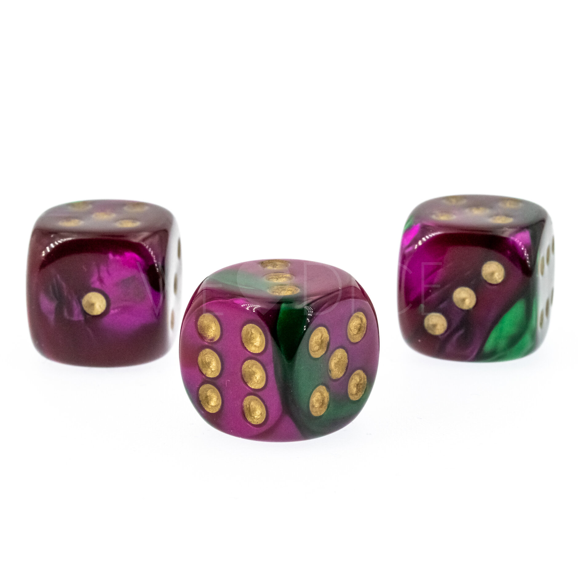 Gemini® Grün-purple / gold 16mm 