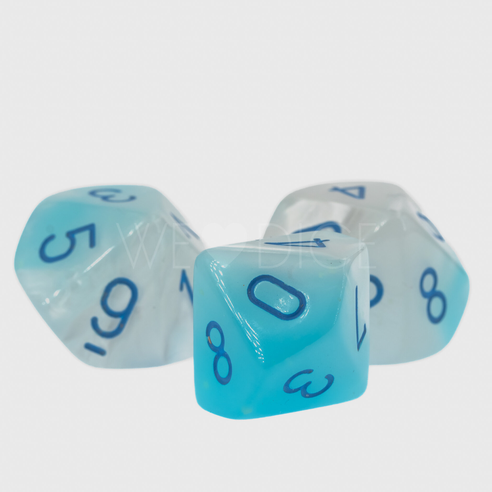 Gemini® Perltürkis-weiß / blau  W10 