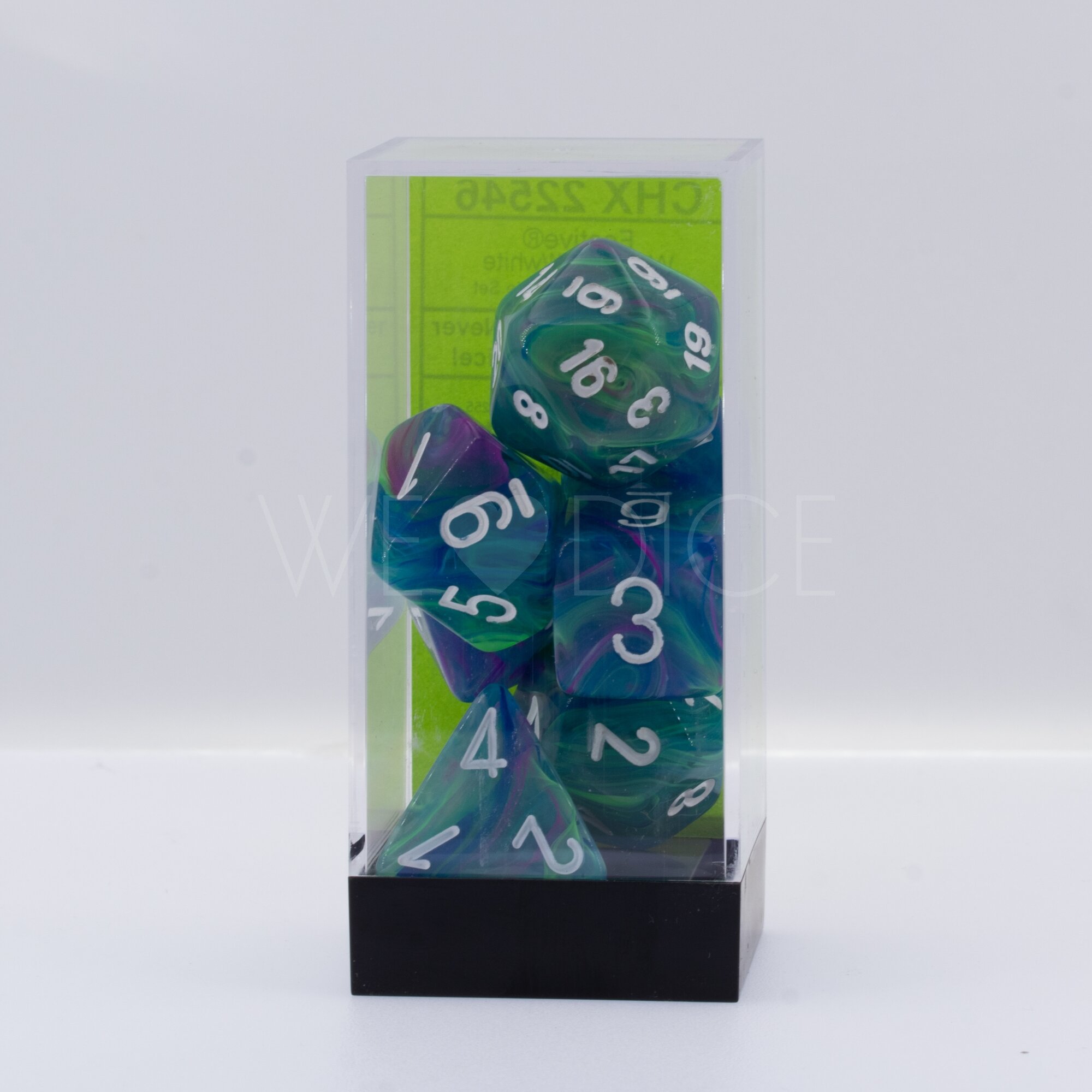 Festive® Mega-hedral™  Polyhedral Waterlily / white  7-DieSet