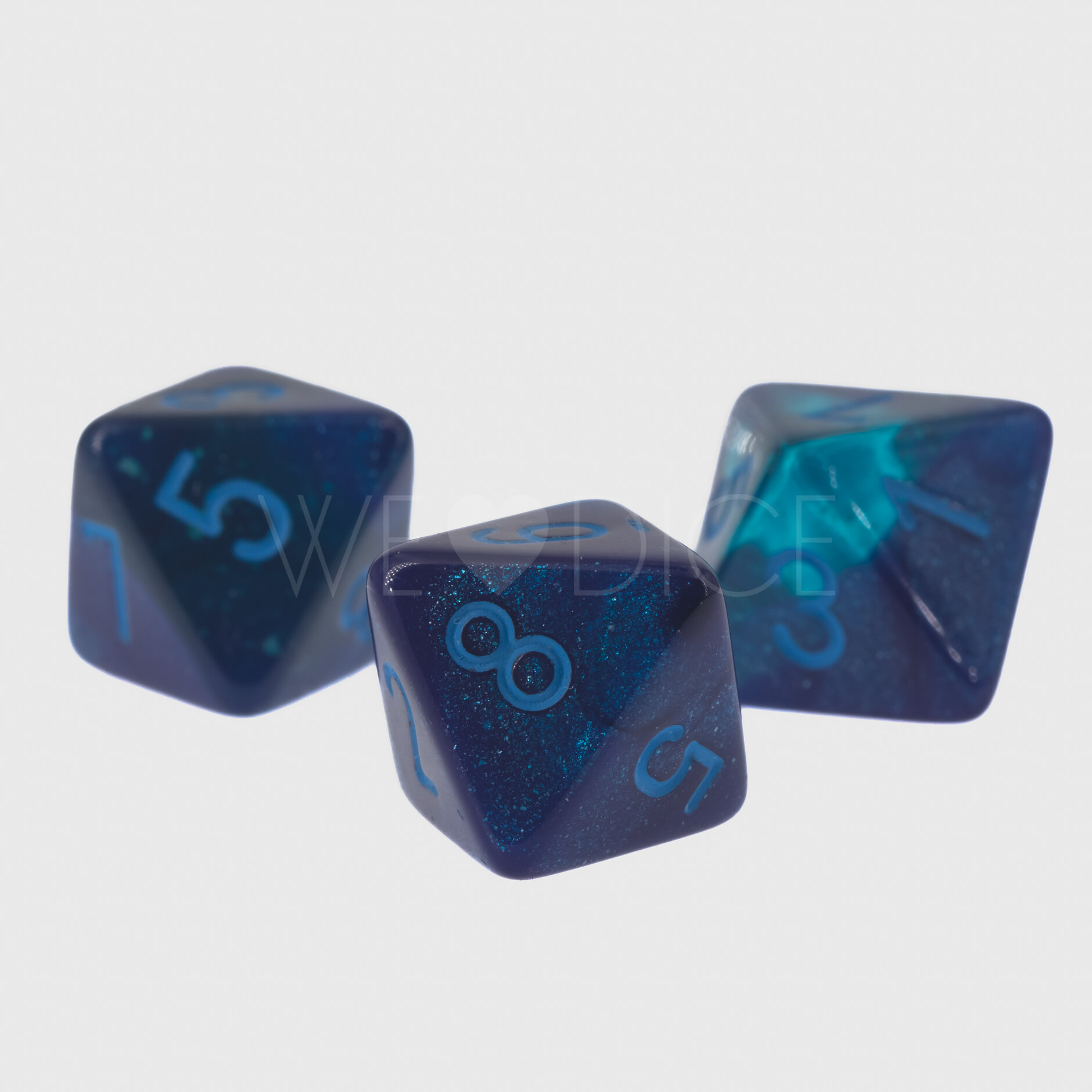 Gemini® Blau-Blau / hellblau  W8 