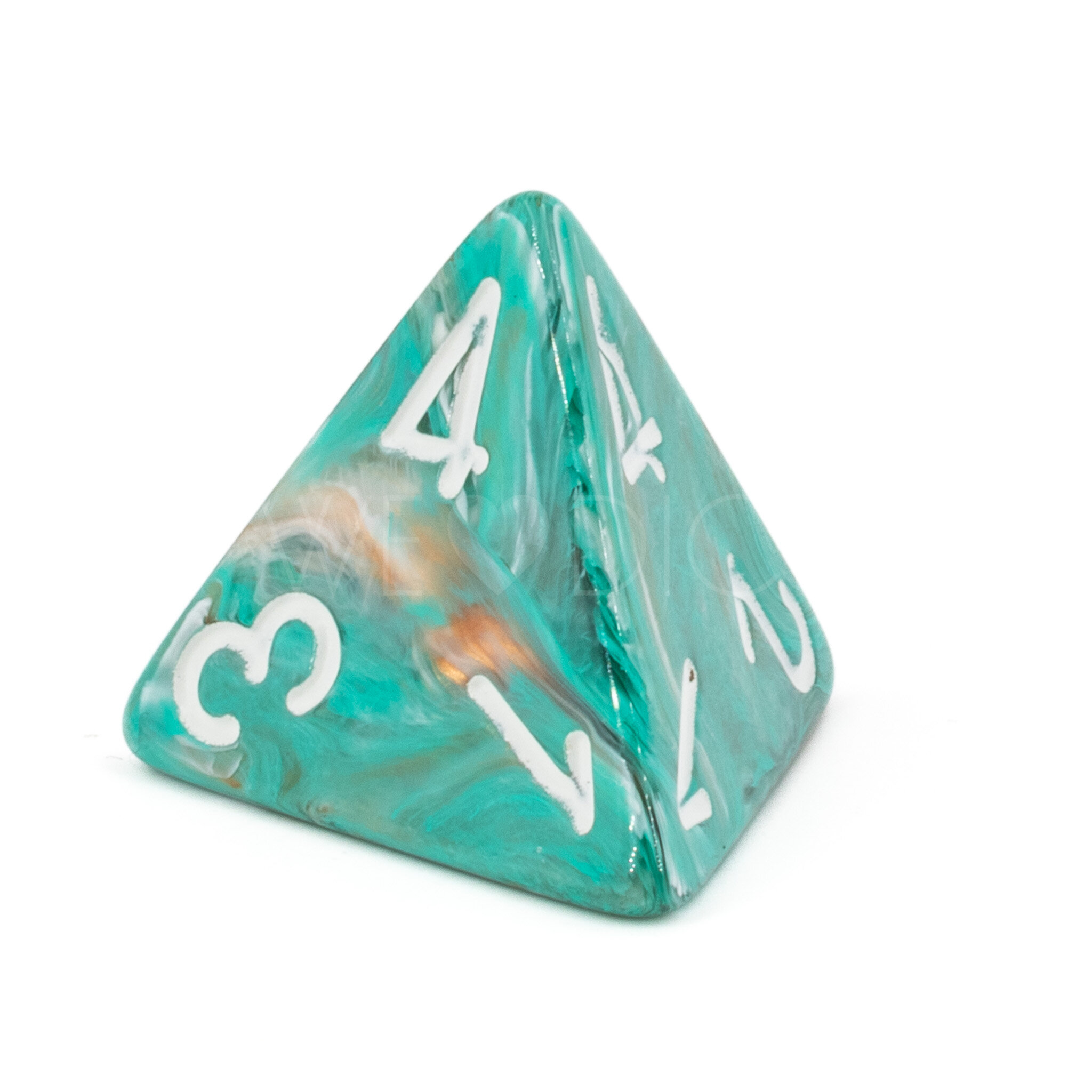W4 Marble  Oxi-Copper™ / weiss Mega-hedral™ 