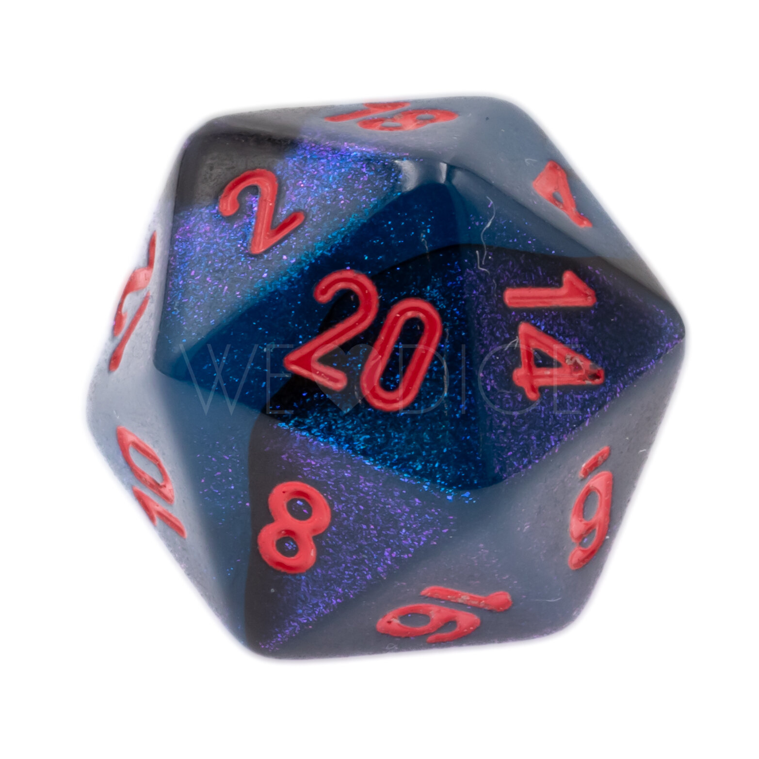 Gemini® Schwarz-Starlight / rot  W20